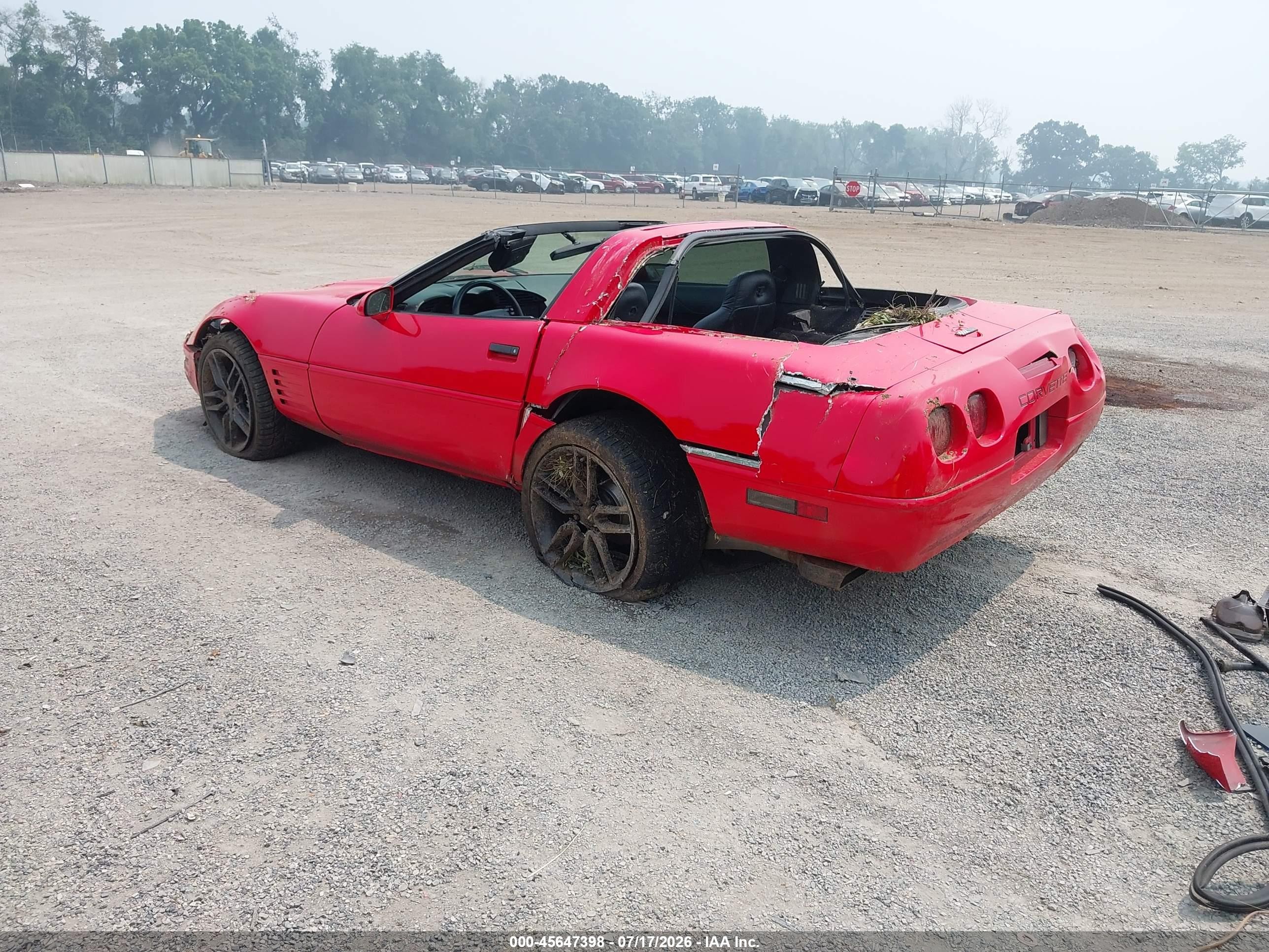 1994 Chevrolet Corvette   Red vin: 1G1YY22P0R5116681