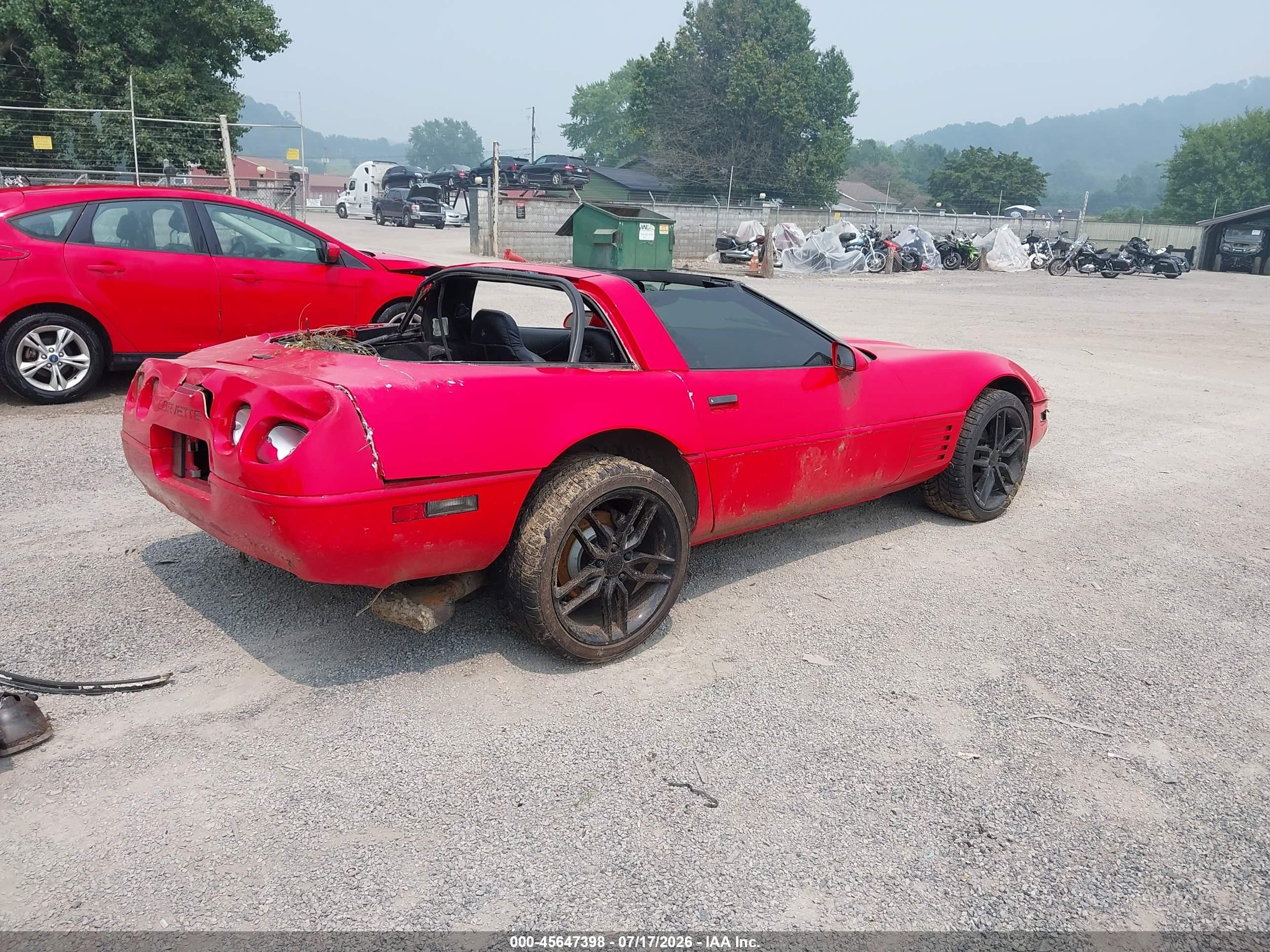 1994 Chevrolet Corvette   Red vin: 1G1YY22P0R5116681