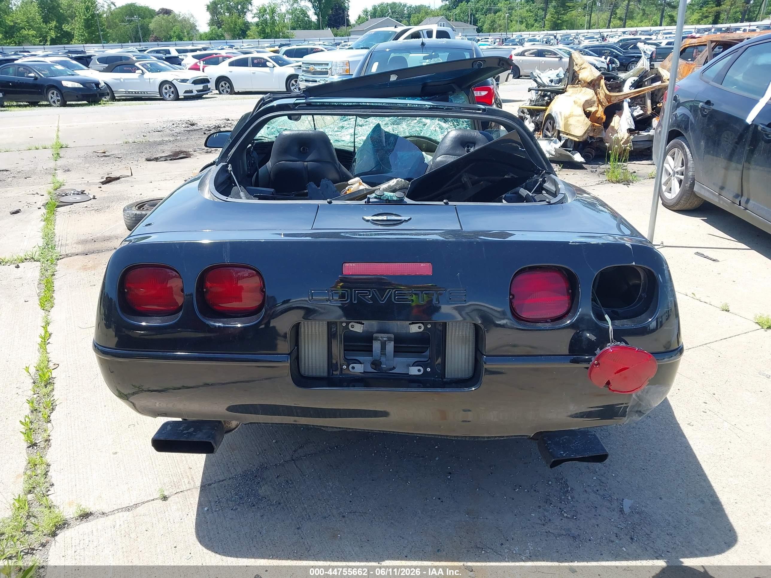 1994 Chevrolet Corvette   Black vin: 1G1YY22P1R5103003