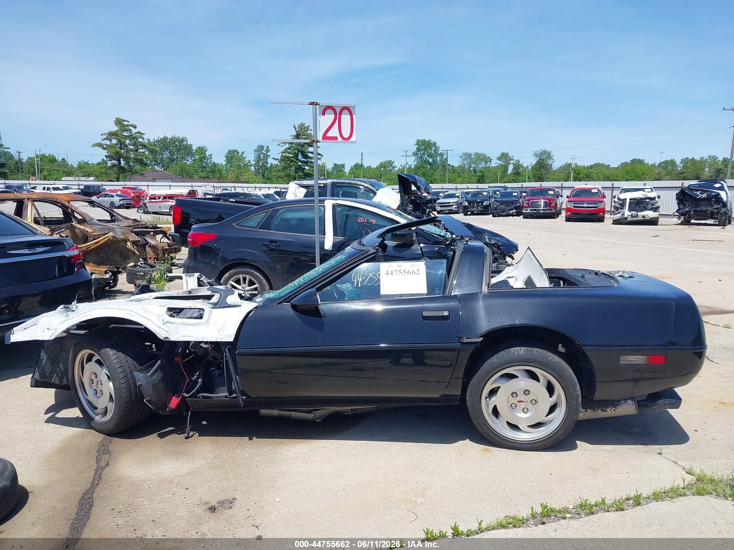 1994 Chevrolet Corvette   Black vin: 1G1YY22P1R5103003