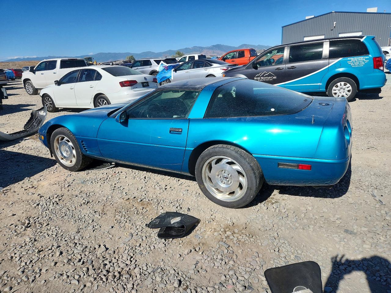 1995 Chevrolet Corvette Blue vin: 1G1YY22P1S5109602