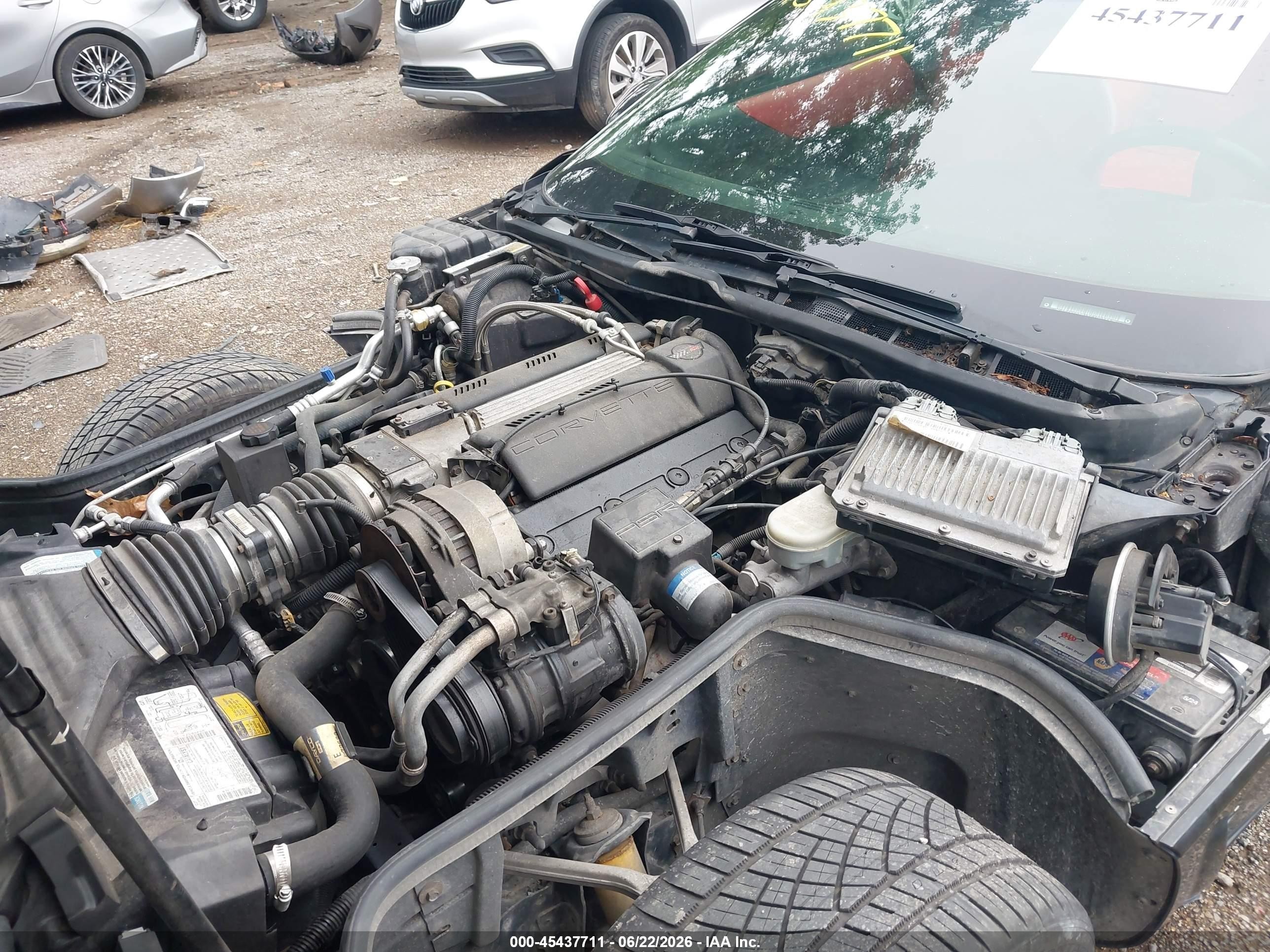 1996 Chevrolet Corvette Черный vin: 1G1YY22P1T5100299