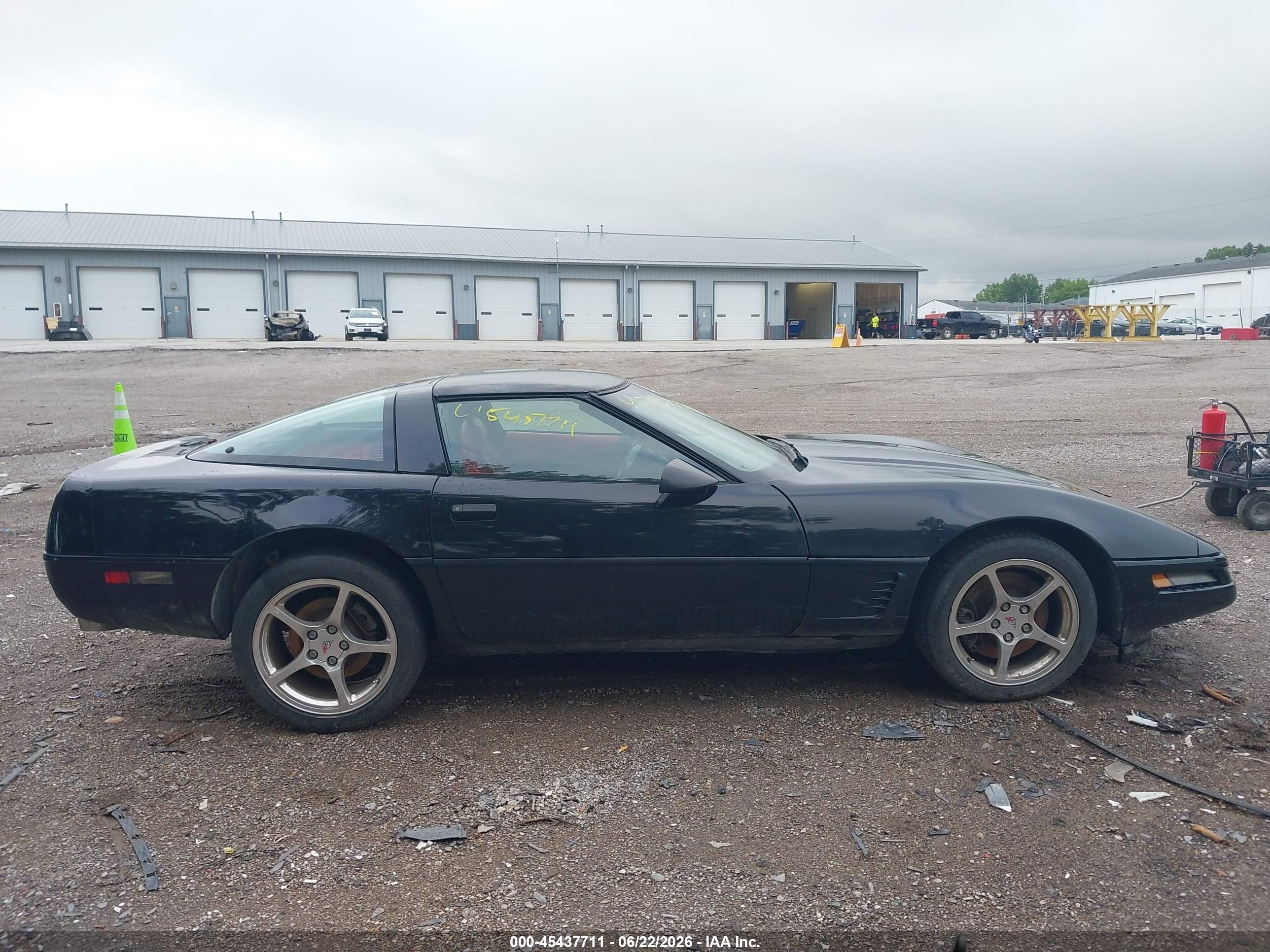 1996 Chevrolet Corvette Черный vin: 1G1YY22P1T5100299
