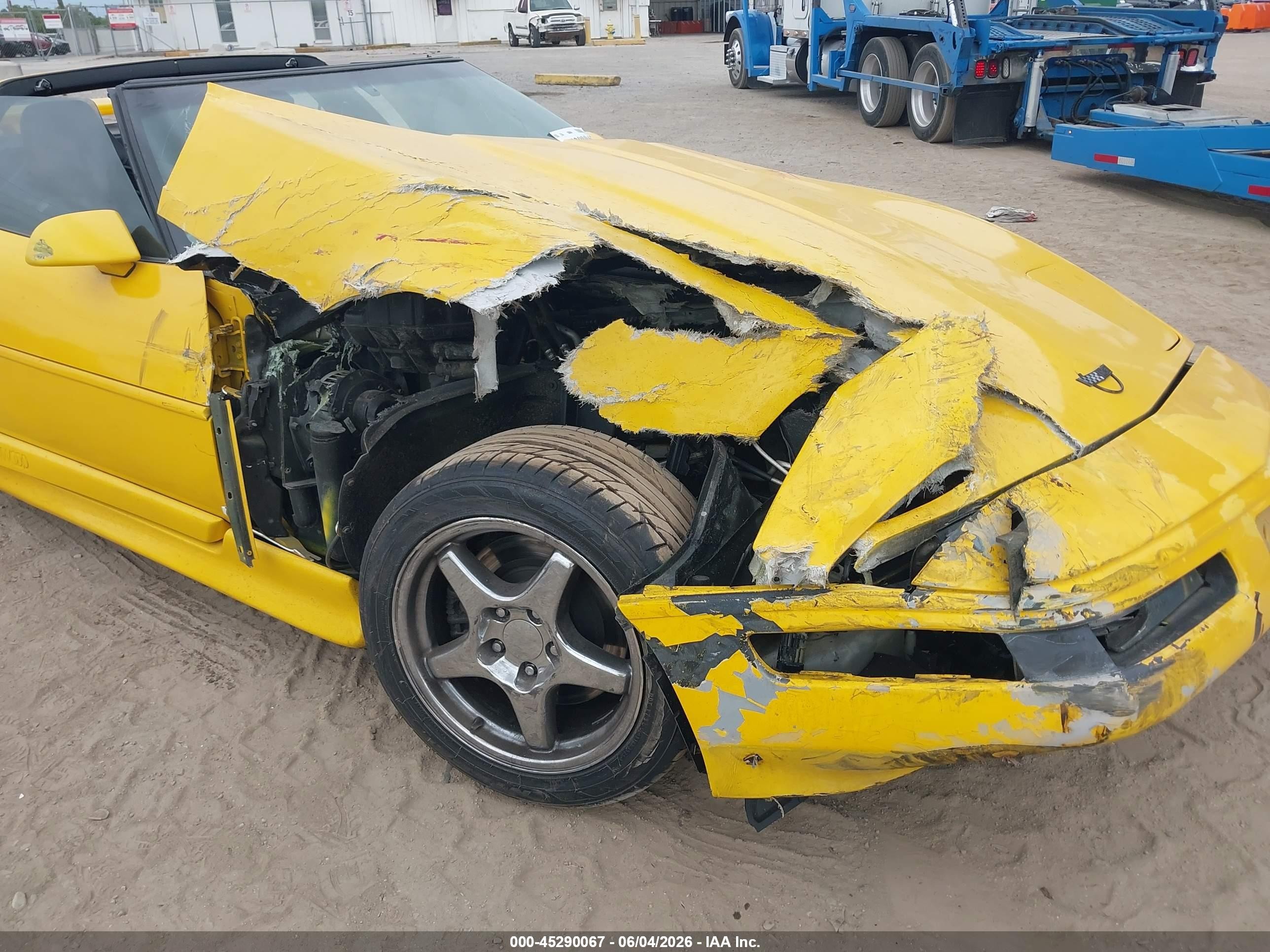 1995 Chevrolet Corvette   Yellow vin: 1G1YY22P2S5104795