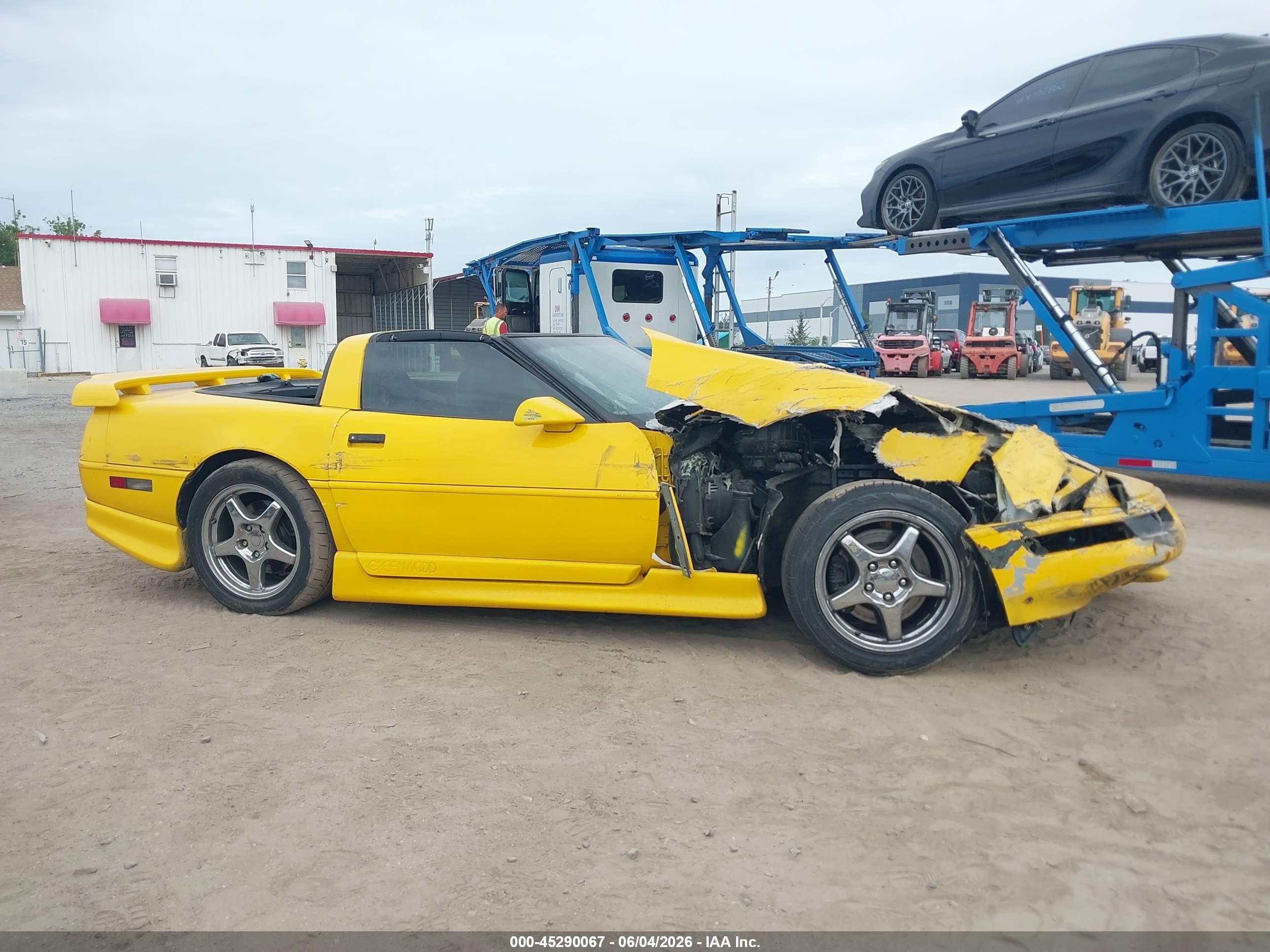 1995 Chevrolet Corvette   Yellow vin: 1G1YY22P2S5104795