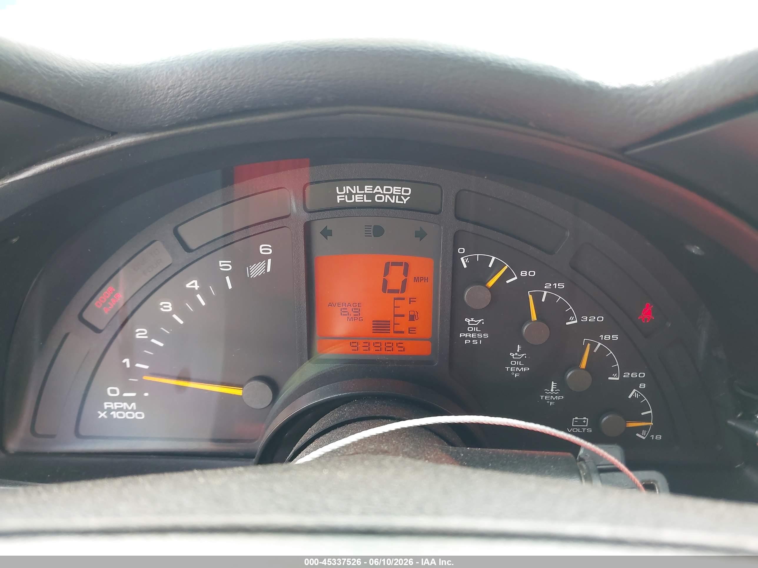 1995 Chevrolet Corvette   White vin: 1G1YY22P2S5115845