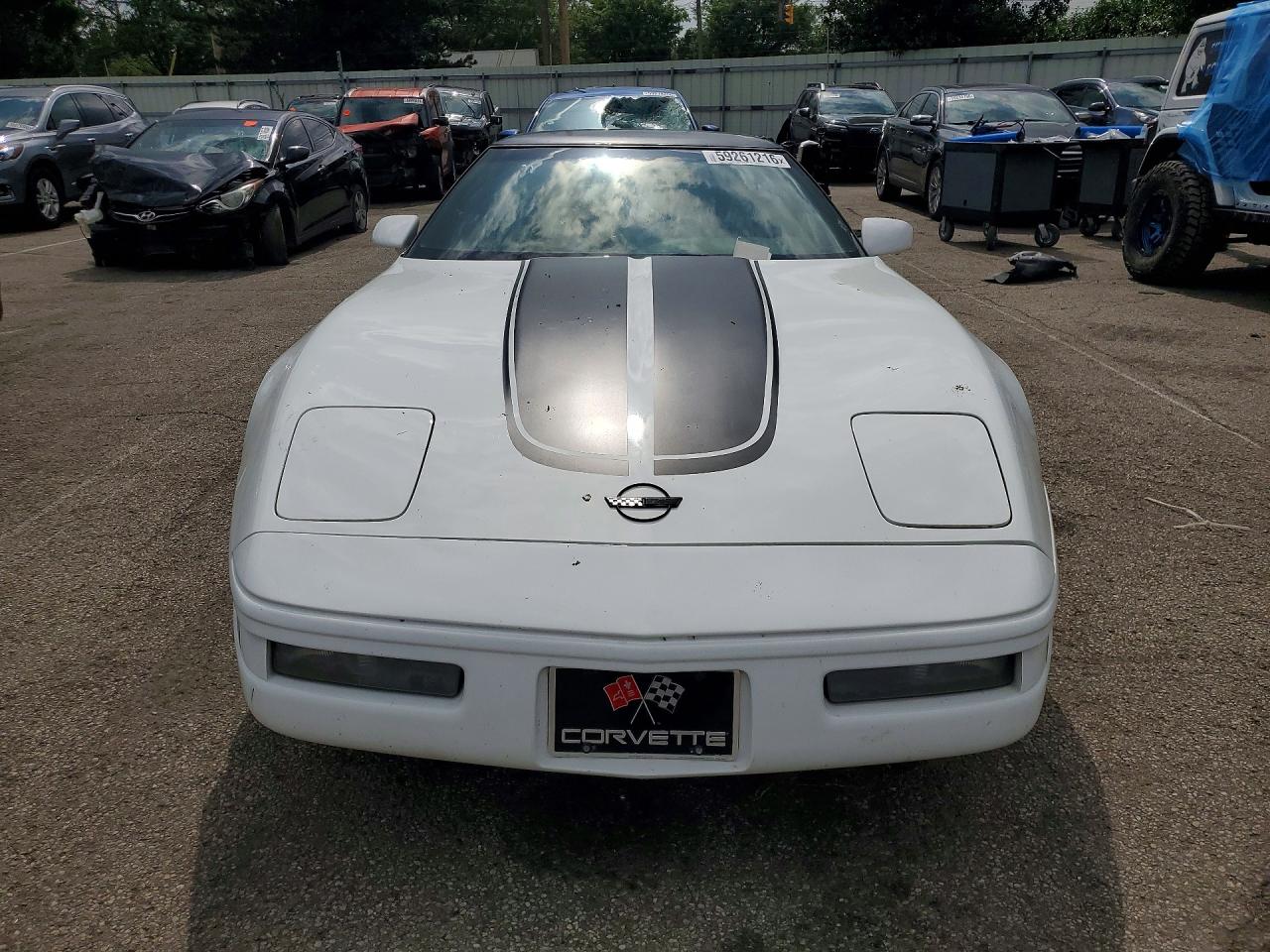 1996 Chevrolet Corvette Белый vin: 1G1YY22P2T5117497