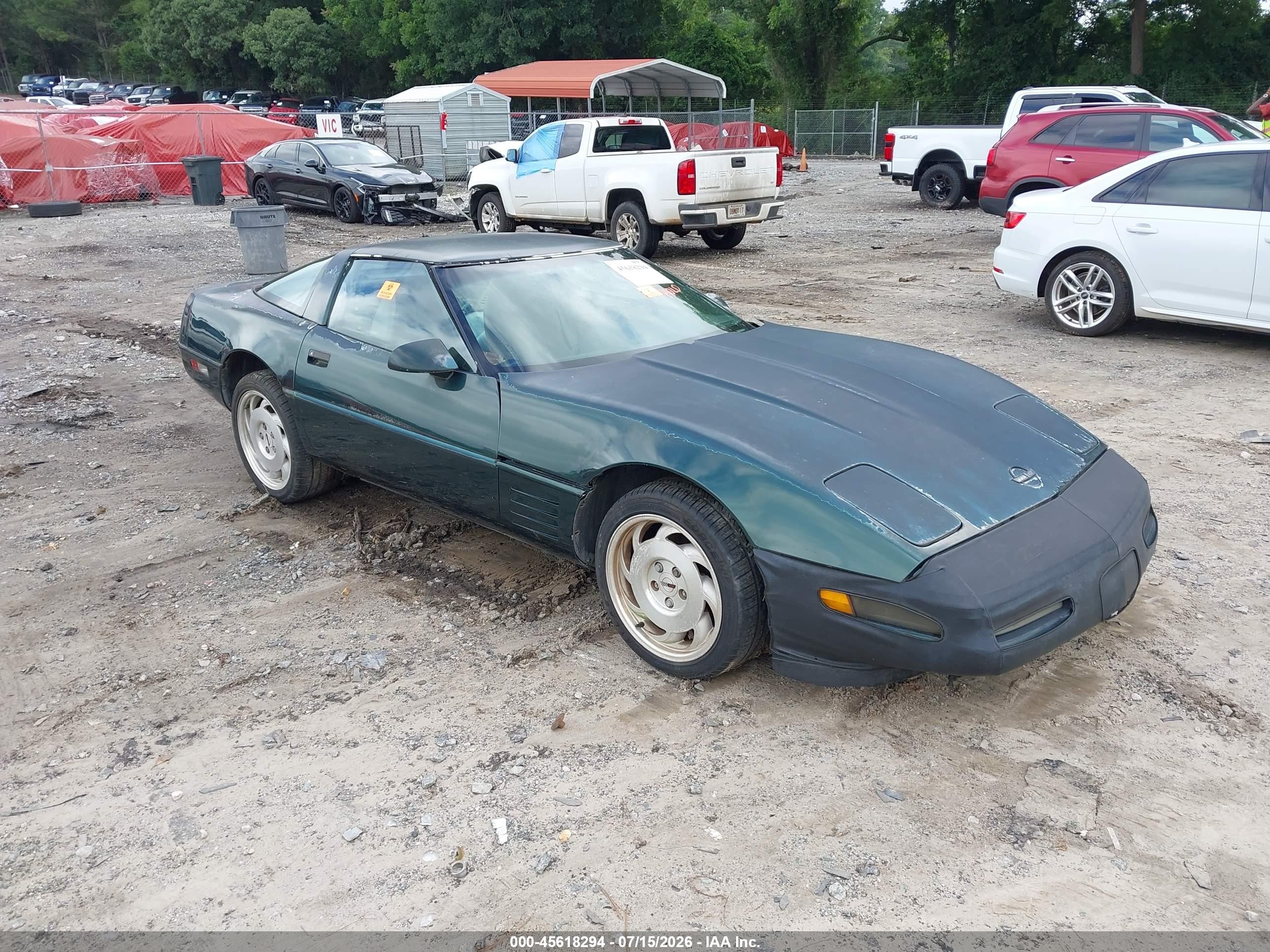 1994 Chevrolet Corvette   Green vin: 1G1YY22P3R5104024
