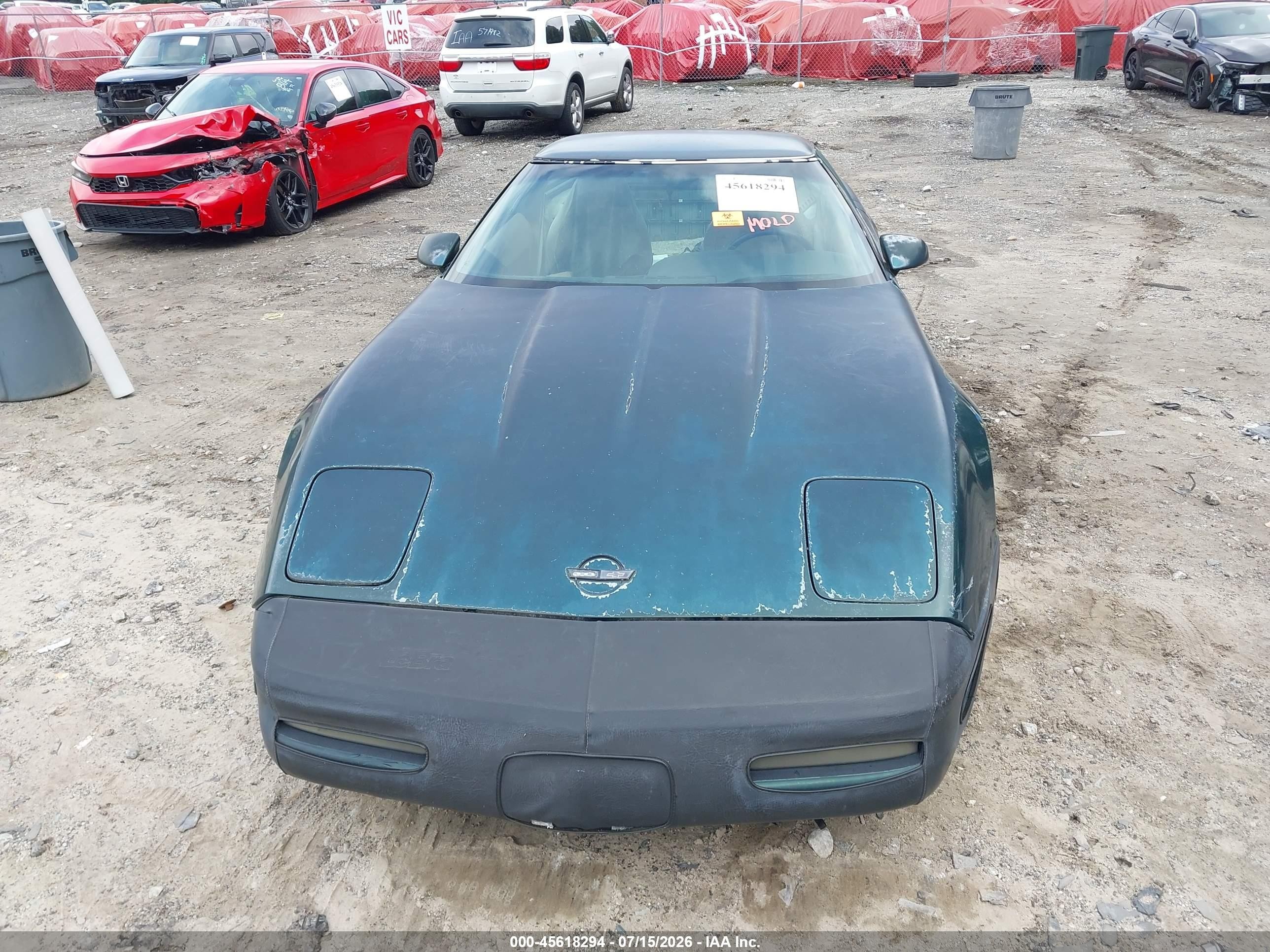 1994 Chevrolet Corvette   Green vin: 1G1YY22P3R5104024