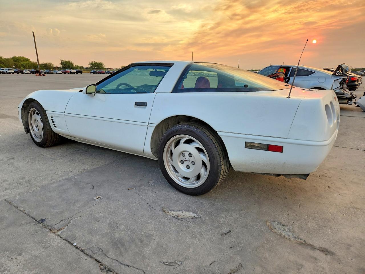 1995 Chevrolet Corvette White vin: 1G1YY22P3S5107219