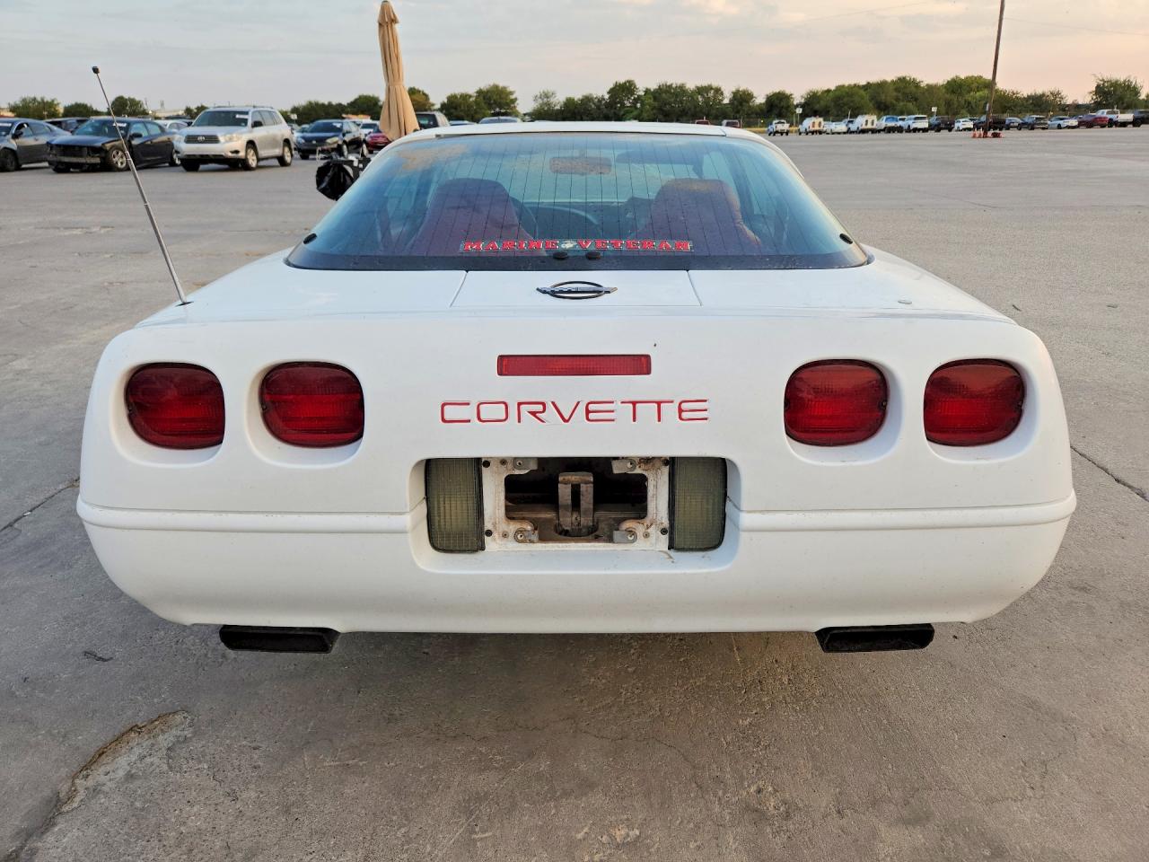 1995 Chevrolet Corvette White vin: 1G1YY22P3S5107219