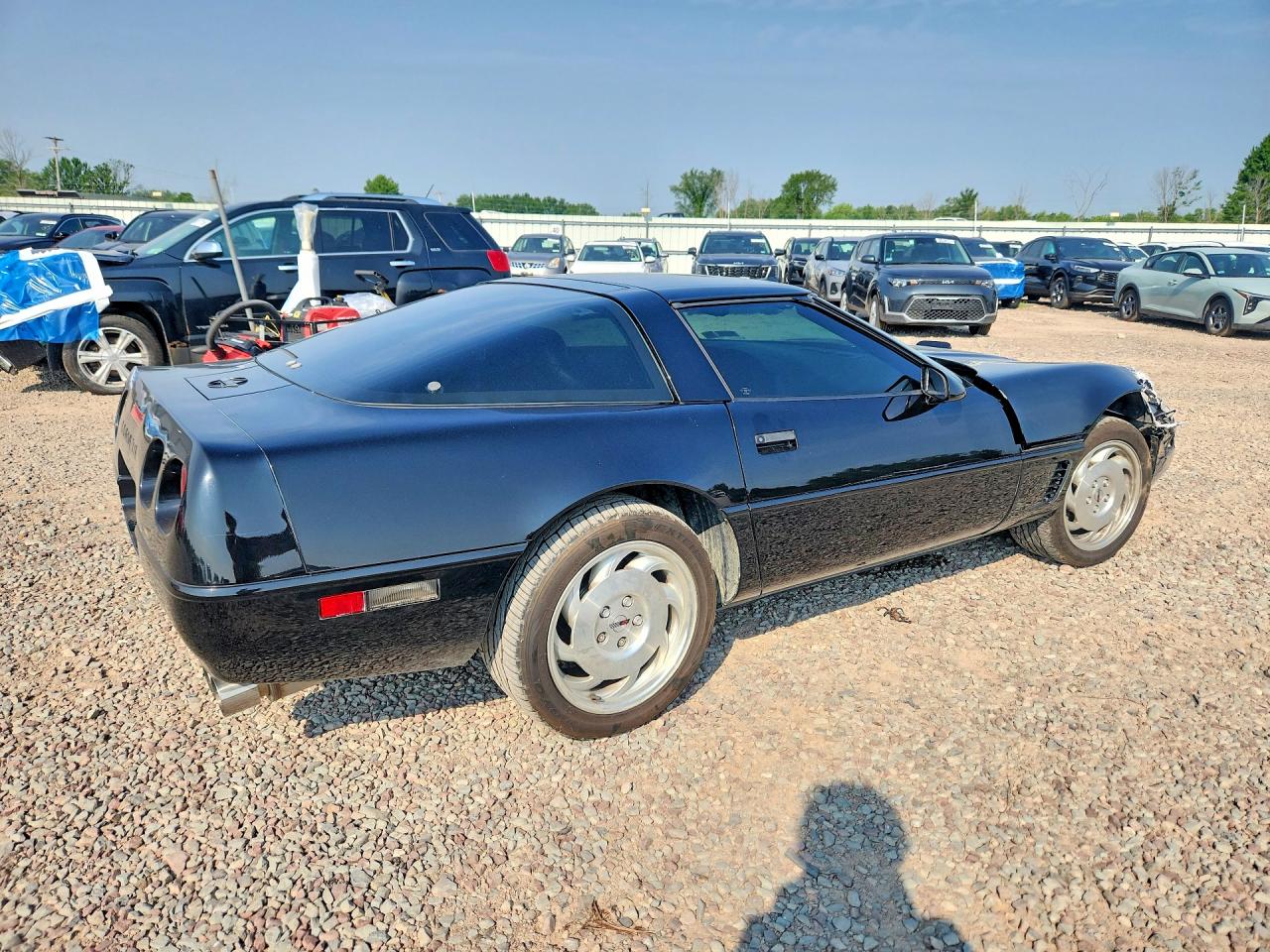1995 Chevrolet Corvette Black vin: 1G1YY22P3S5111982