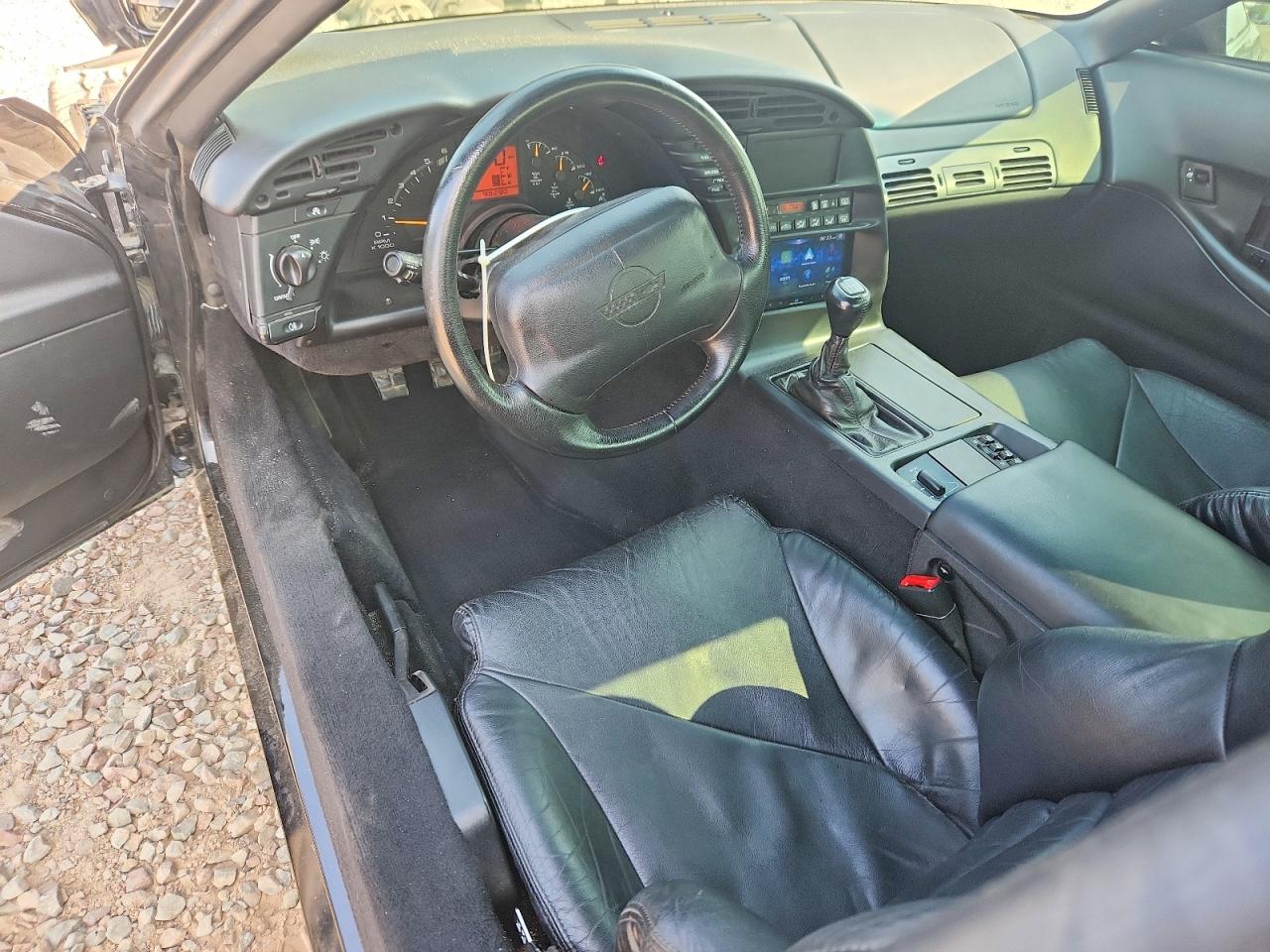 1995 Chevrolet Corvette Black vin: 1G1YY22P3S5111982