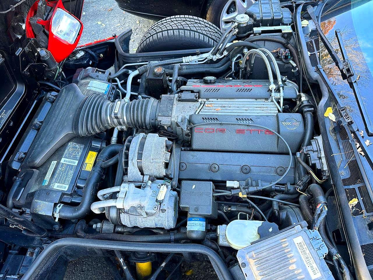 1994 Chevrolet Corvette Red vin: 1G1YY22P4R5108017