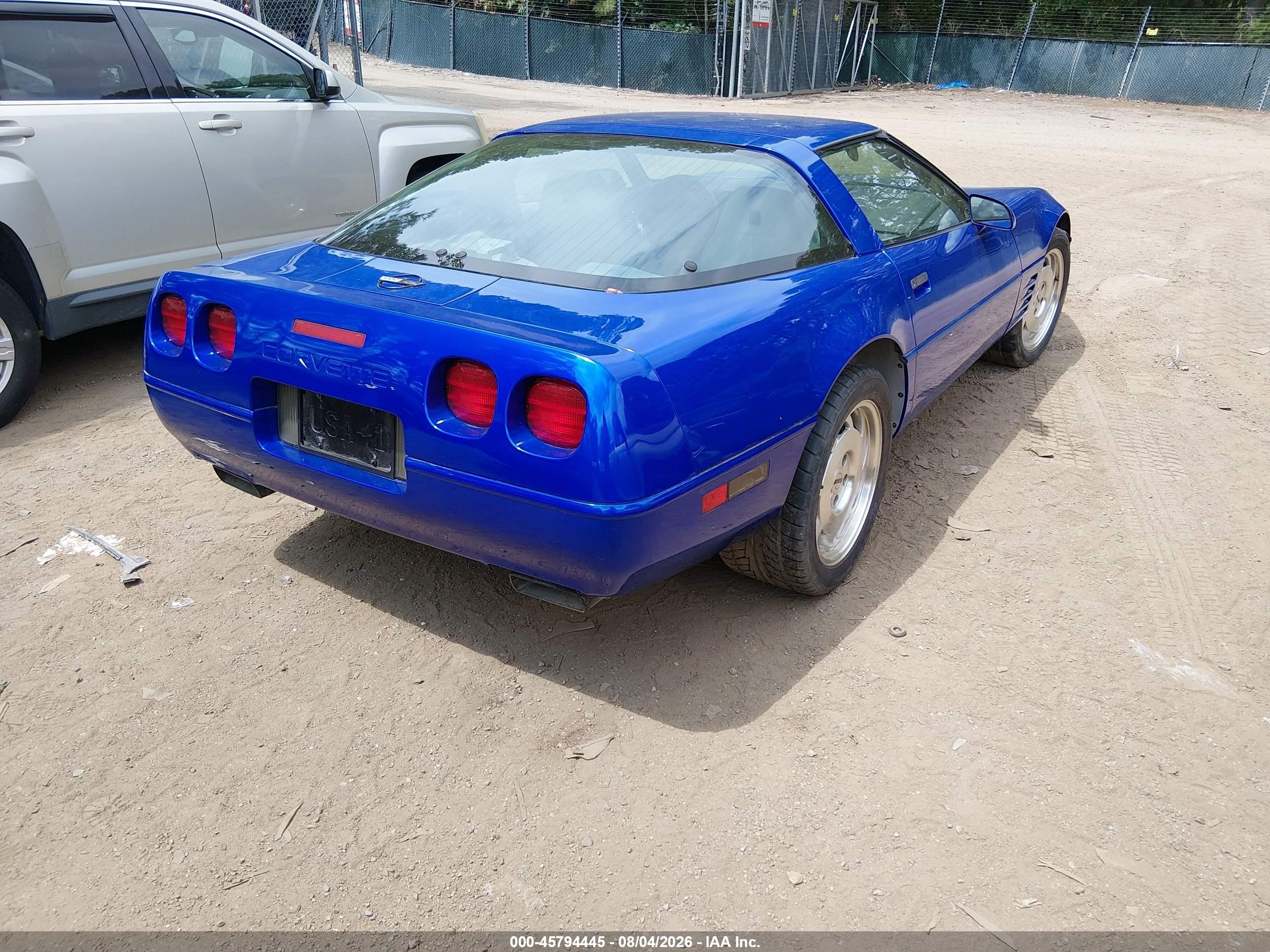 1994 Chevrolet Corvette   Blue vin: 1G1YY22P4R5115467