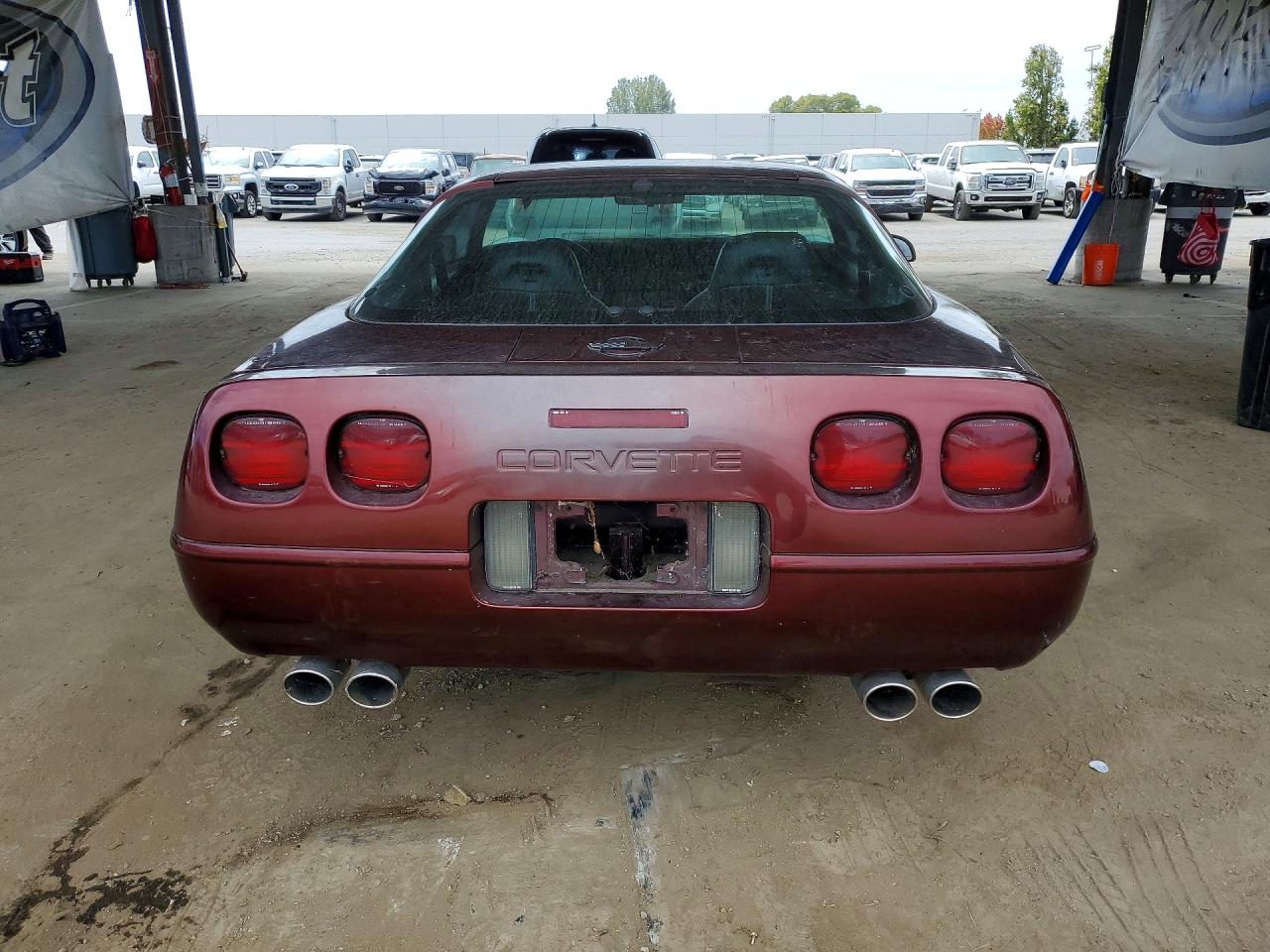 1994 Chevrolet Corvette Brown vin: 1G1YY22P4R5116750