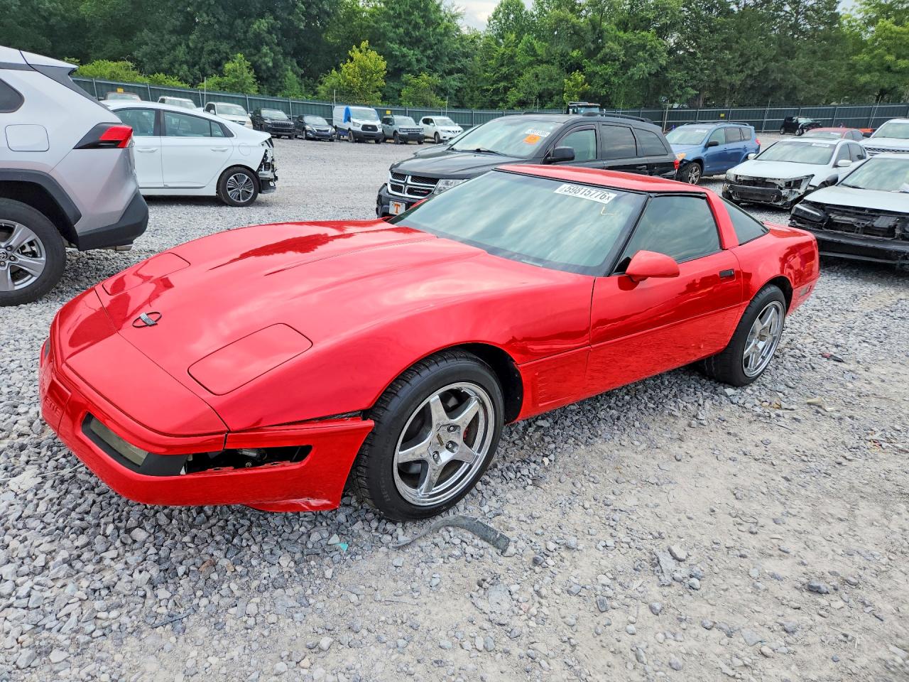 1995 Chevrolet Corvette Красный vin: 1G1YY22P4S5105625