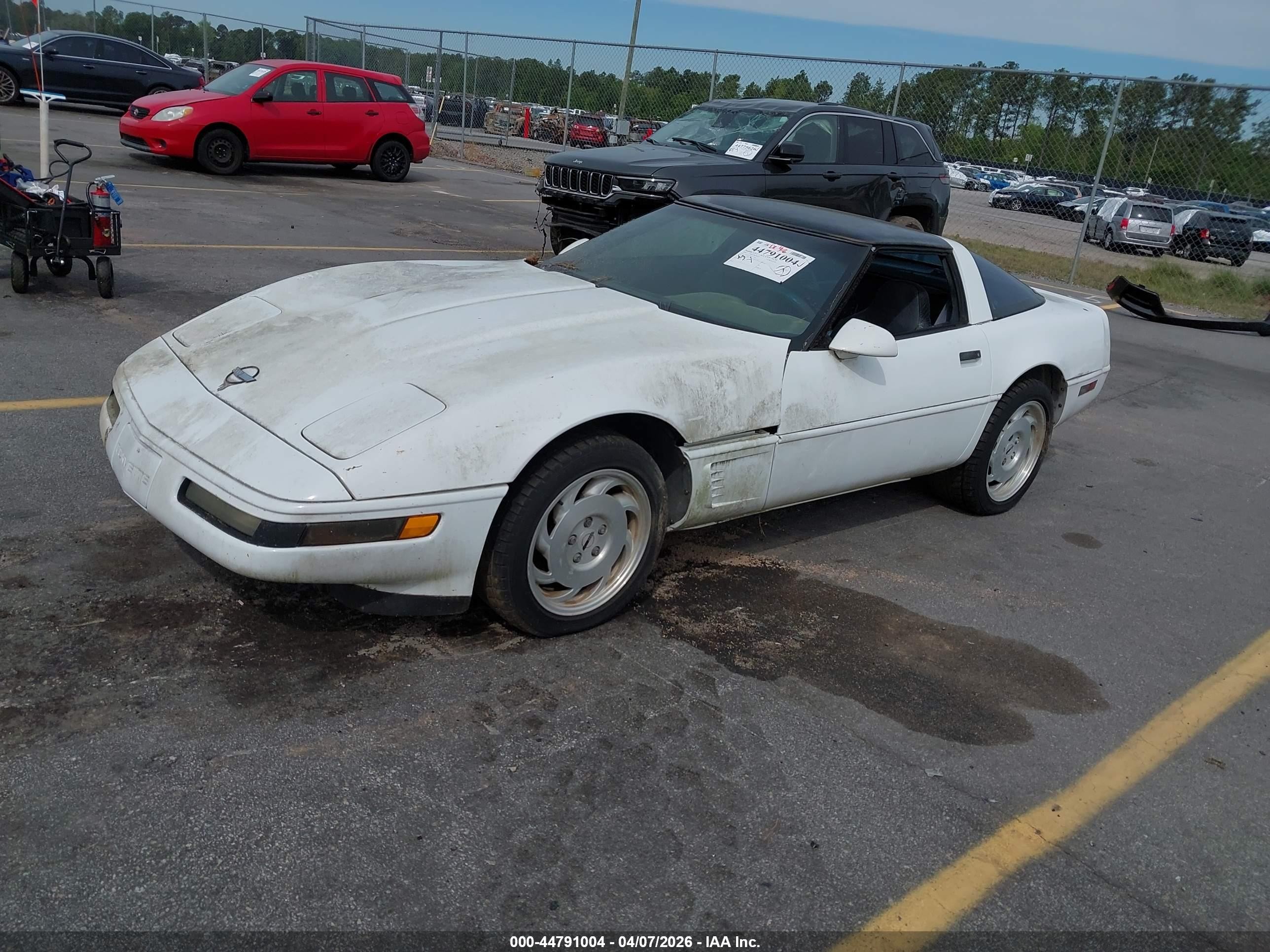 1995 Chevrolet Corvette   Белый vin: 1G1YY22P4S5111988