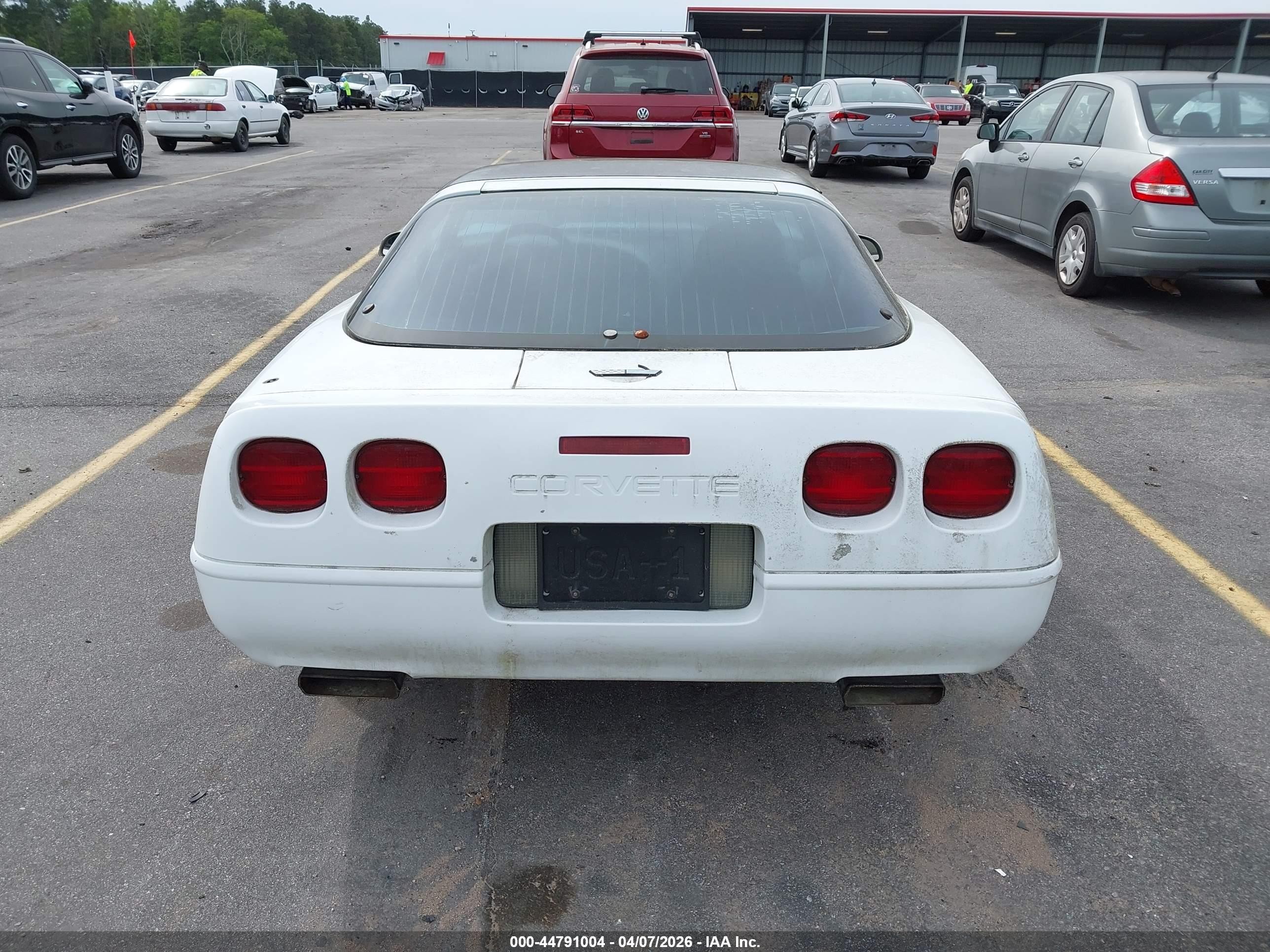 1995 Chevrolet Corvette   Белый vin: 1G1YY22P4S5111988
