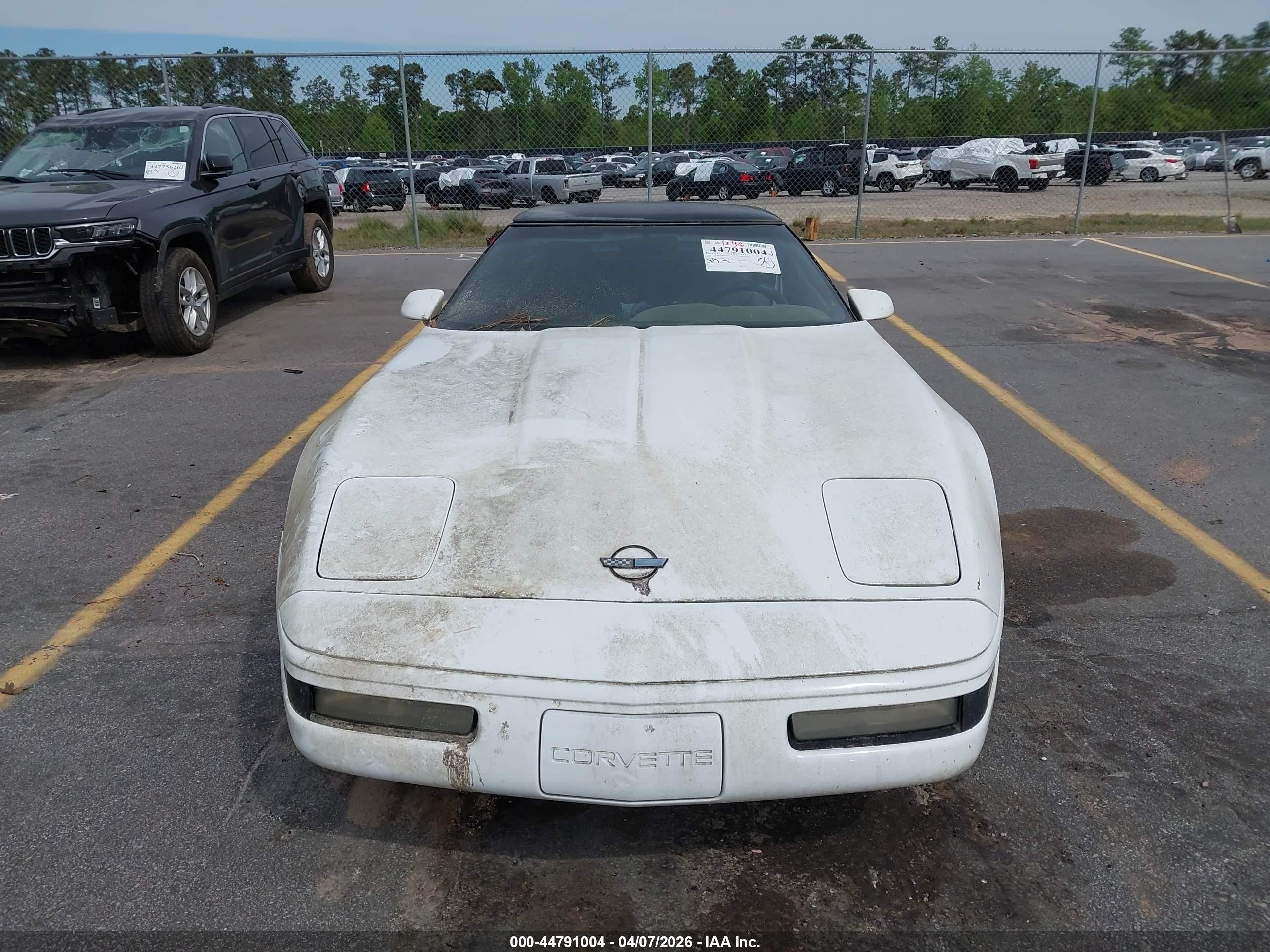 1995 Chevrolet Corvette   Белый vin: 1G1YY22P4S5111988