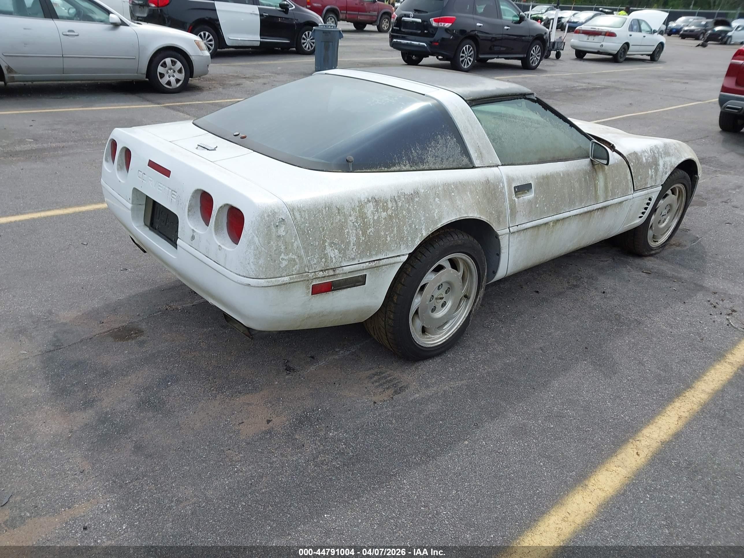 1995 Chevrolet Corvette   Белый vin: 1G1YY22P4S5111988