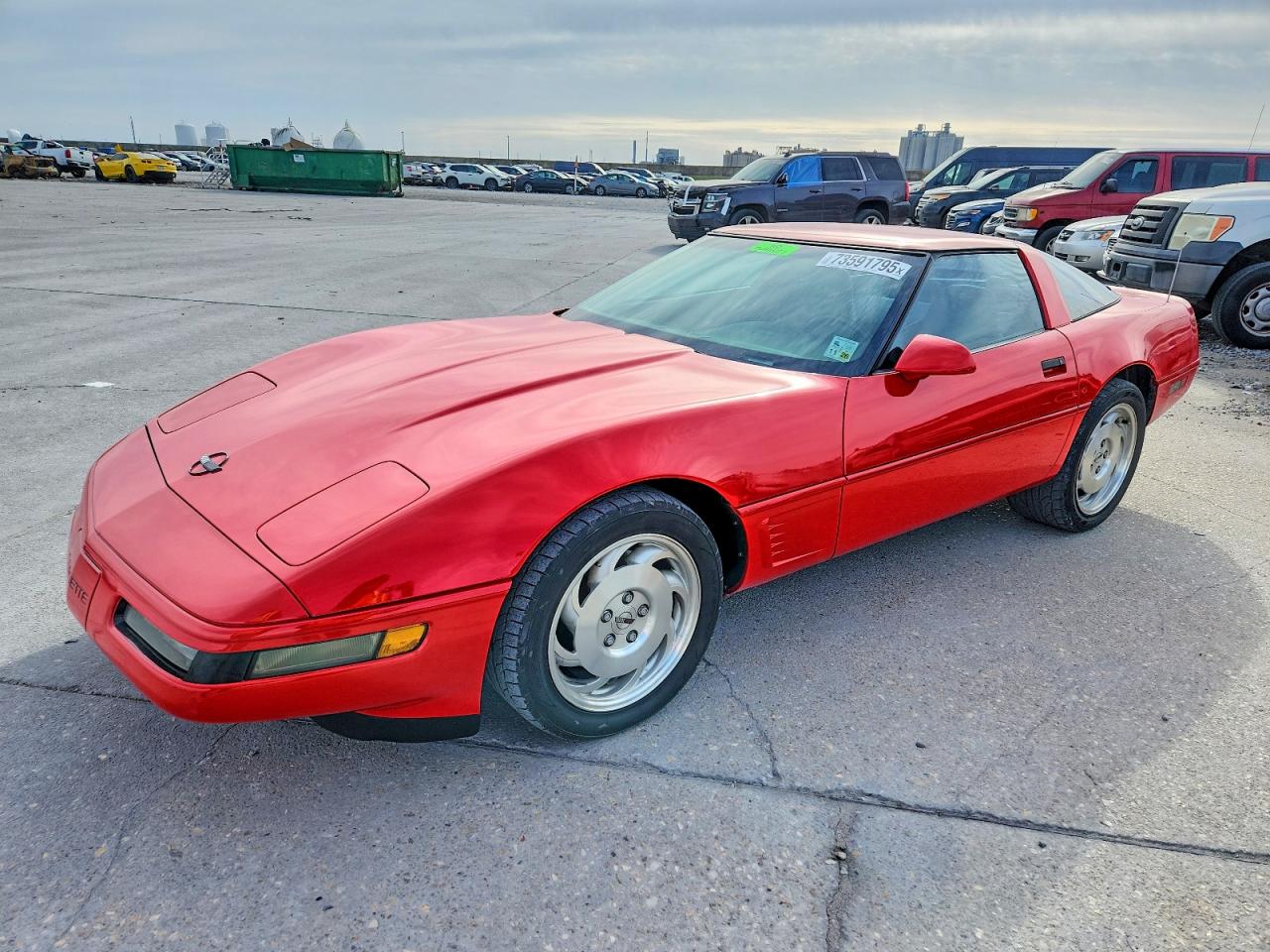1995 Chevrolet Corvette Red vin: 1G1YY22P4S5118262