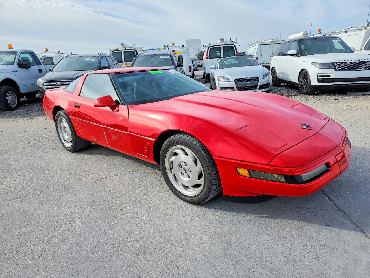 1995 Chevrolet Corvette Red vin: 1G1YY22P4S5118262