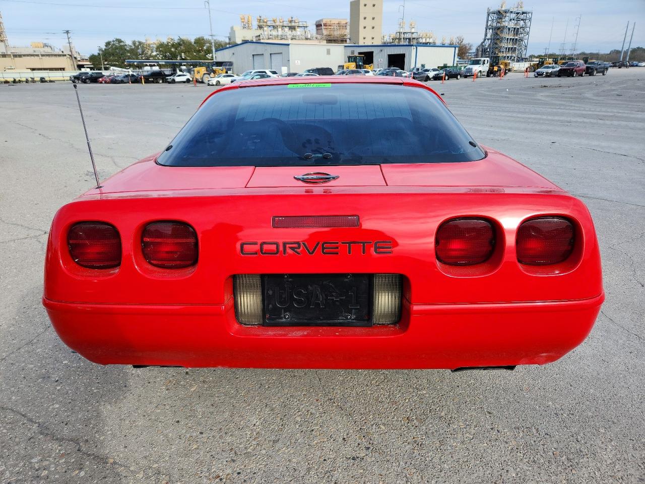 1995 Chevrolet Corvette Red vin: 1G1YY22P4S5118262