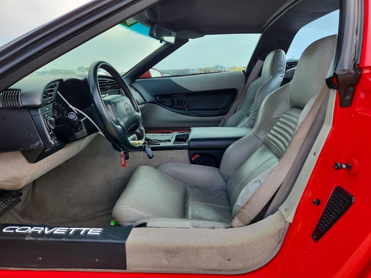 1995 Chevrolet Corvette Red vin: 1G1YY22P4S5118262