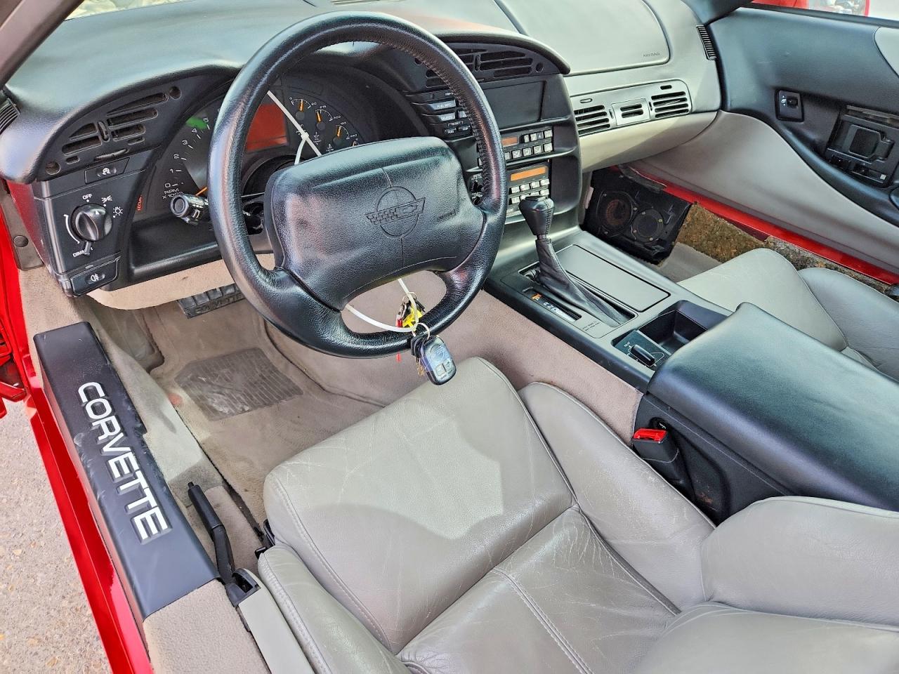 1995 Chevrolet Corvette Red vin: 1G1YY22P4S5118262