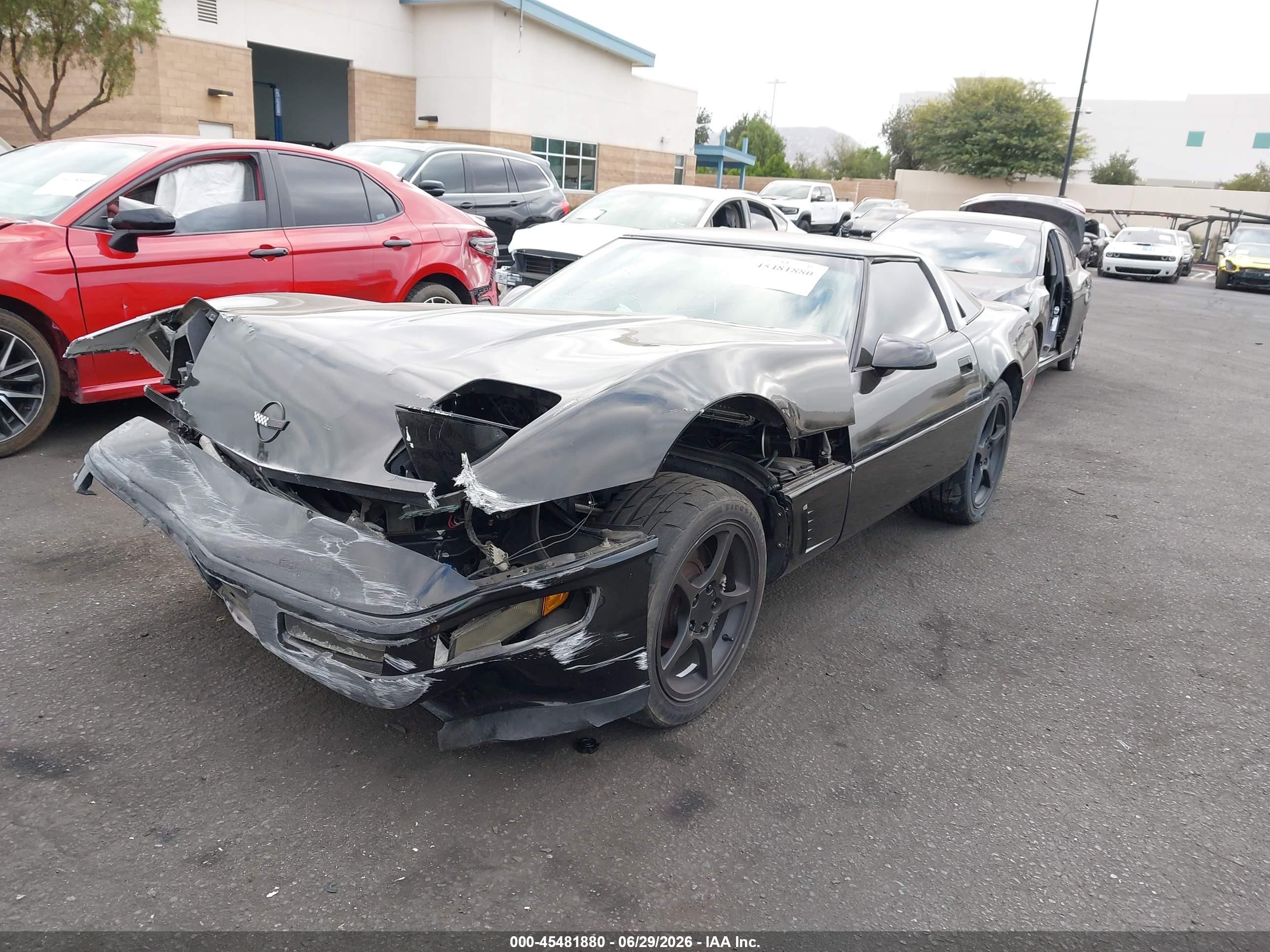 1996 Chevrolet Corvette   Black vin: 1G1YY22P6T5106888