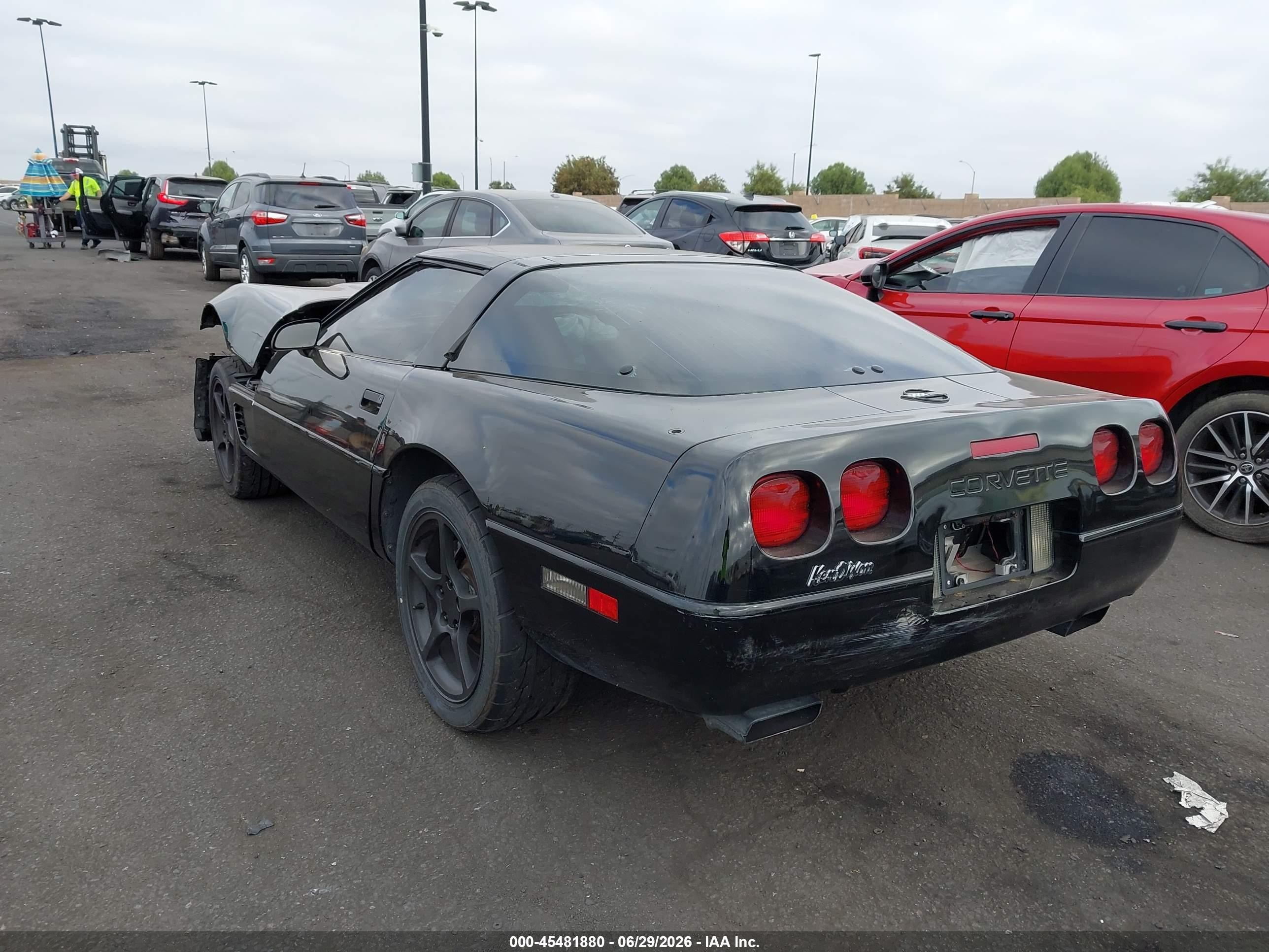 1996 Chevrolet Corvette   Black vin: 1G1YY22P6T5106888