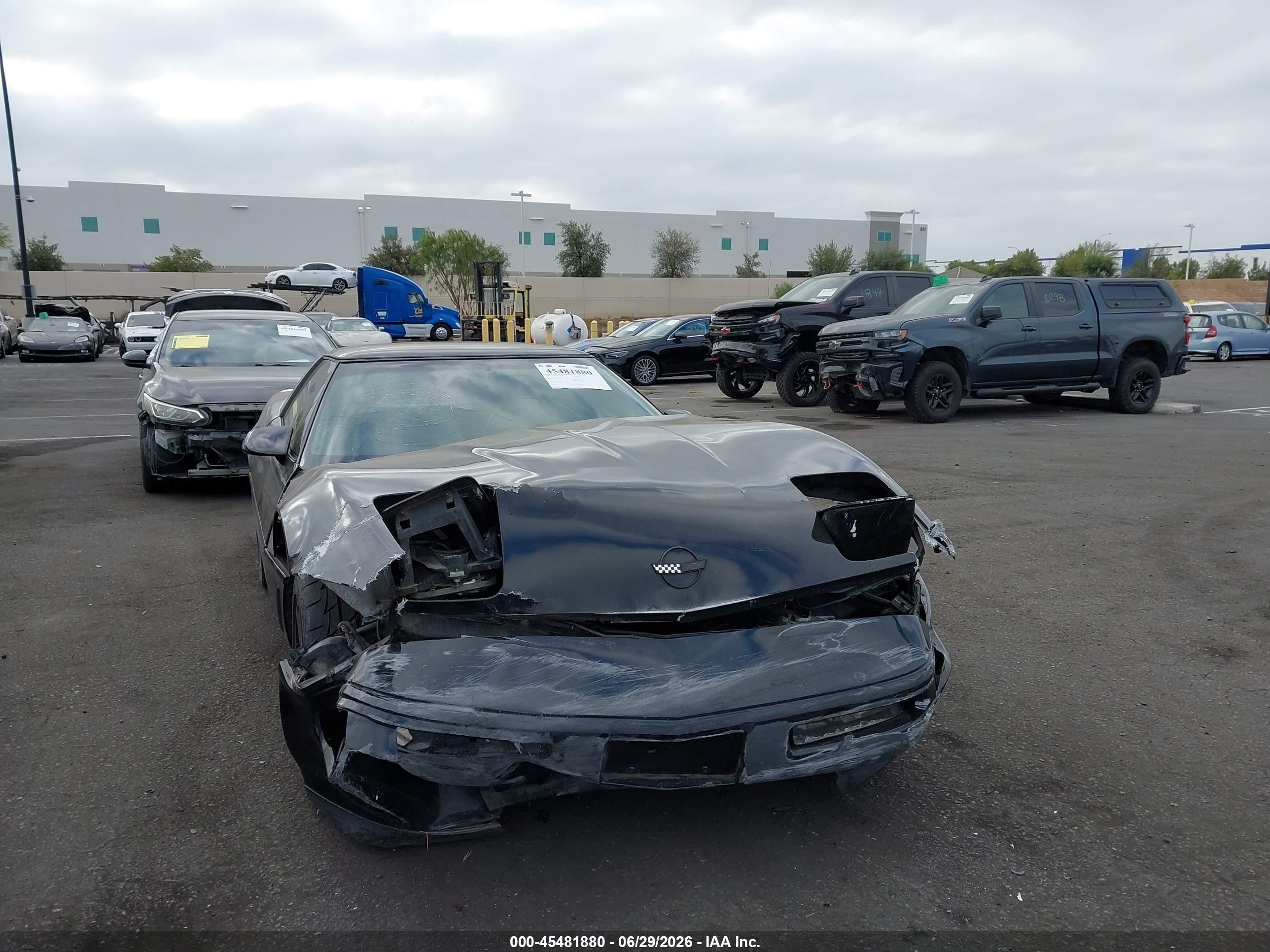 1996 Chevrolet Corvette   Black vin: 1G1YY22P6T5106888