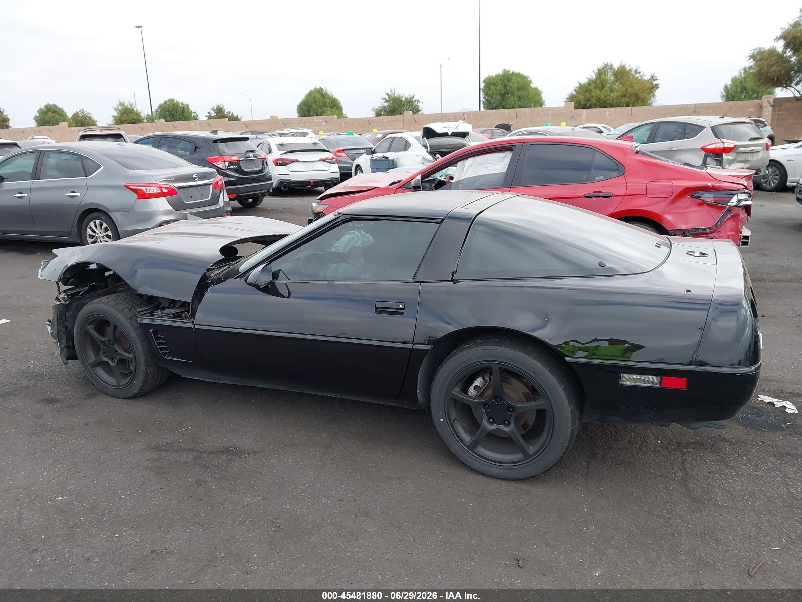 1996 Chevrolet Corvette   Black vin: 1G1YY22P6T5106888