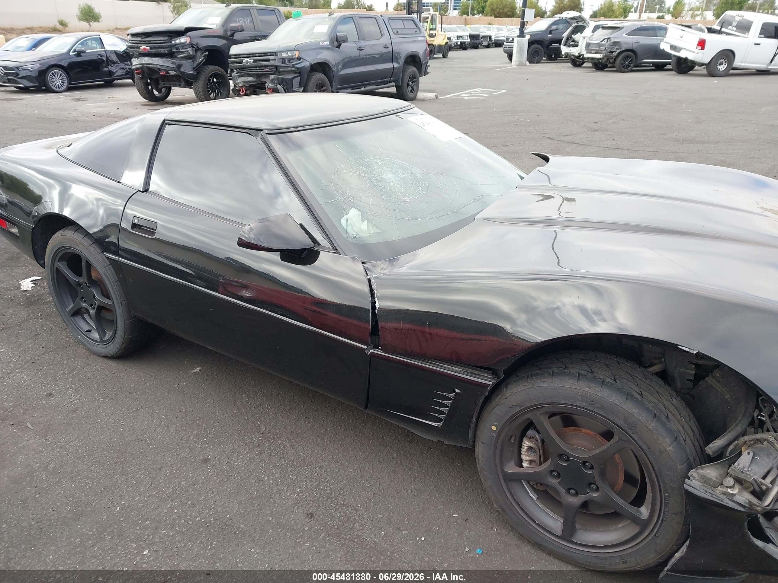 1996 Chevrolet Corvette   Black vin: 1G1YY22P6T5106888