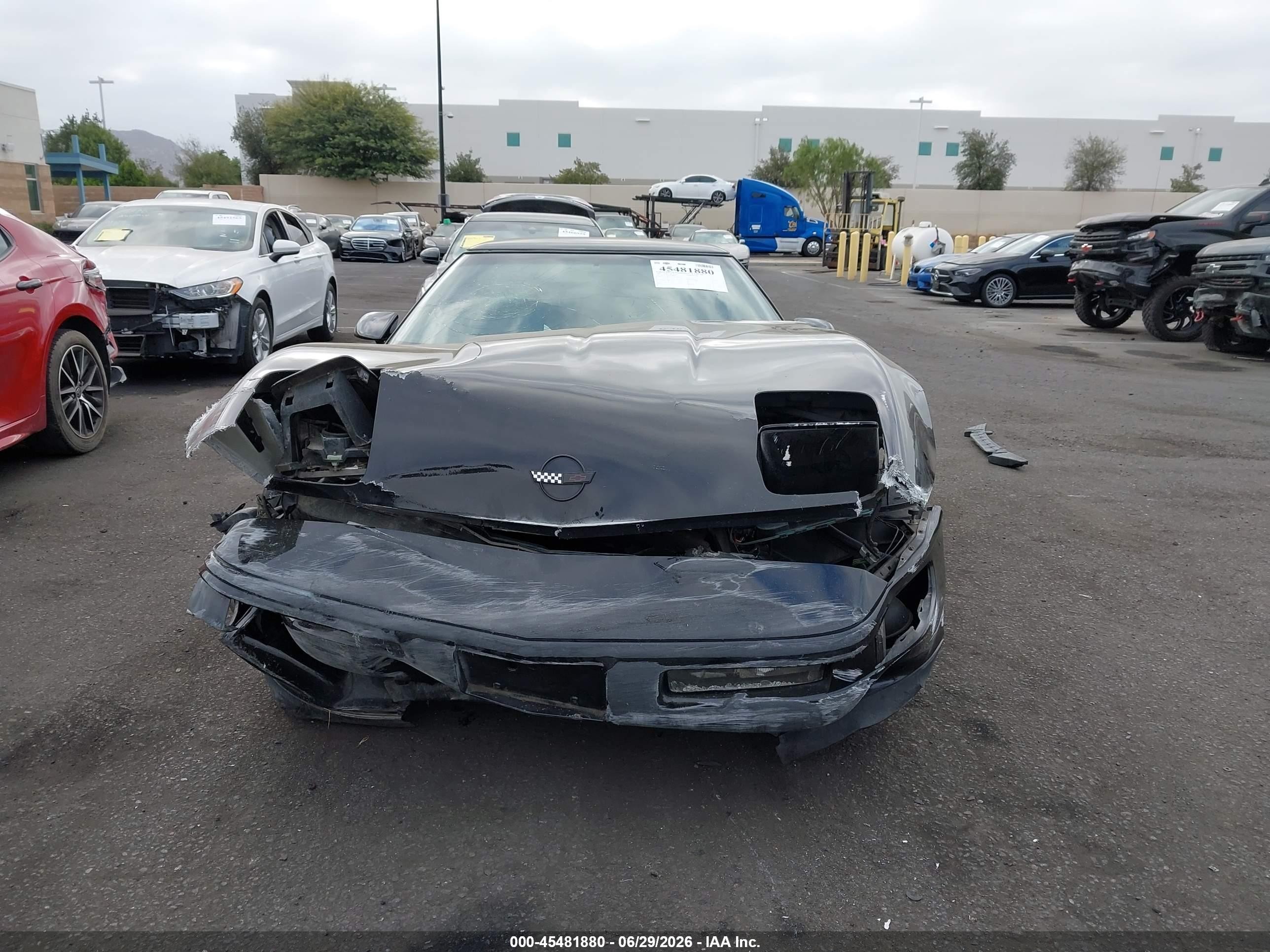 1996 Chevrolet Corvette   Black vin: 1G1YY22P6T5106888
