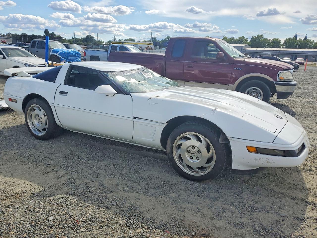 1995 Chevrolet Corvette White vin: 1G1YY22P7S5110933