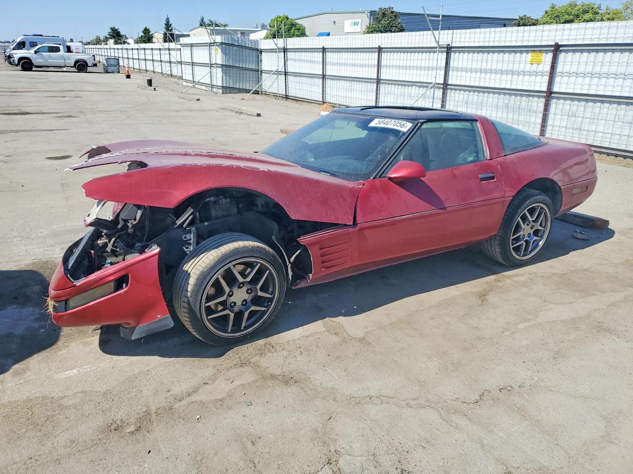 1994 Chevrolet Corvette Темно-бордовый vin: 1G1YY22P8R5116914