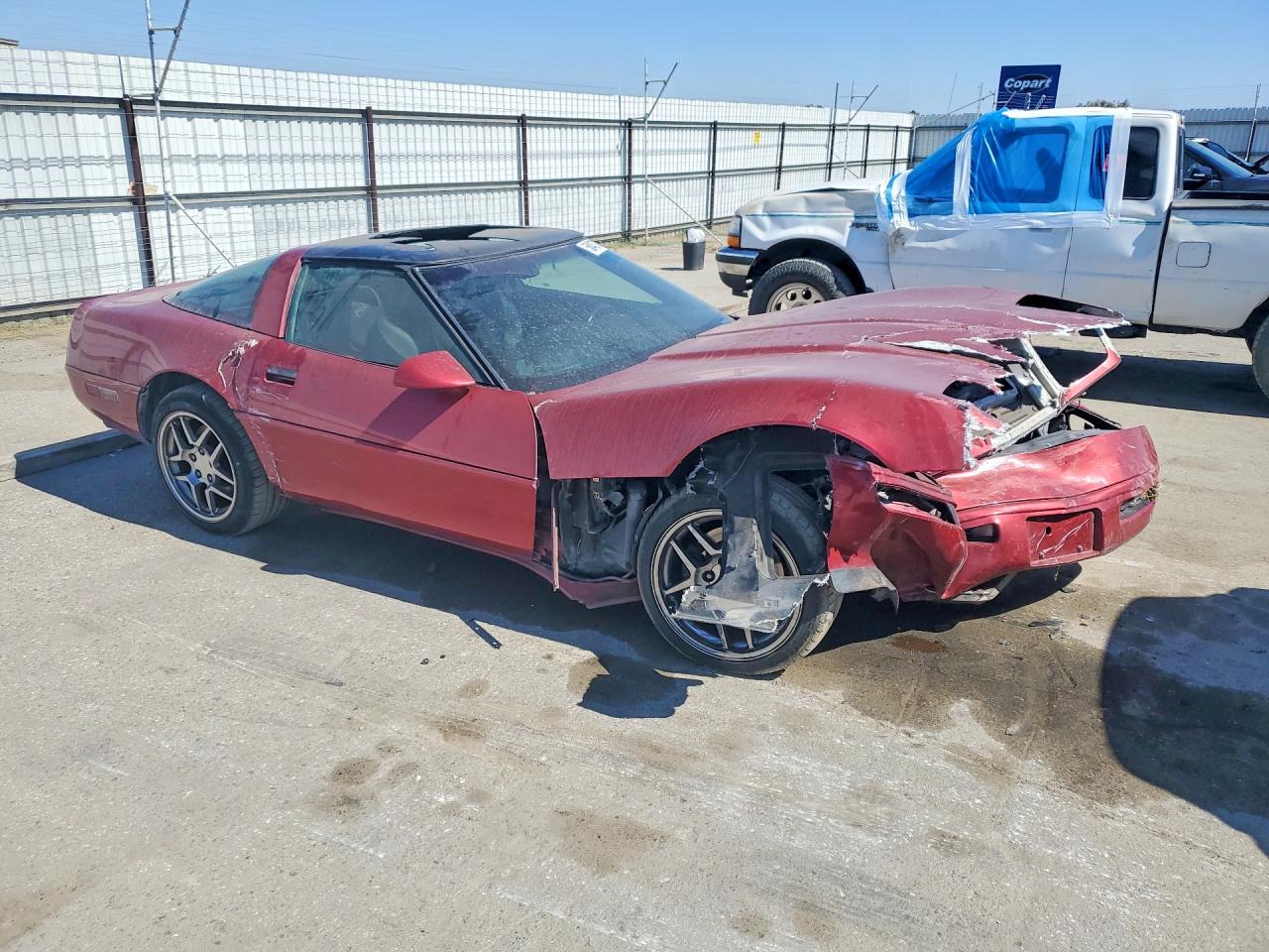 1994 Chevrolet Corvette Maroon vin: 1G1YY22P8R5116914