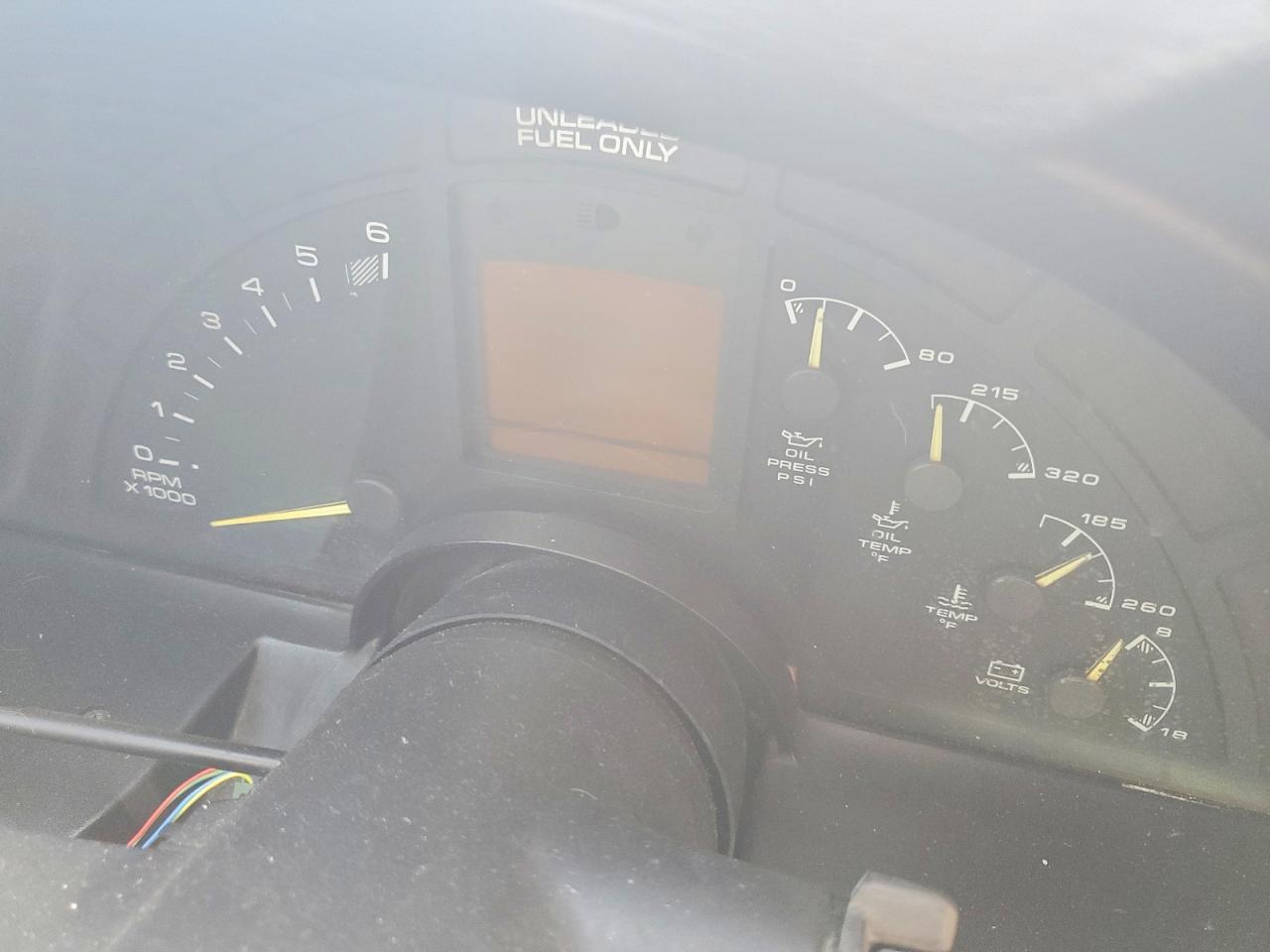 1994 Chevrolet Corvette Maroon vin: 1G1YY22P8R5116914