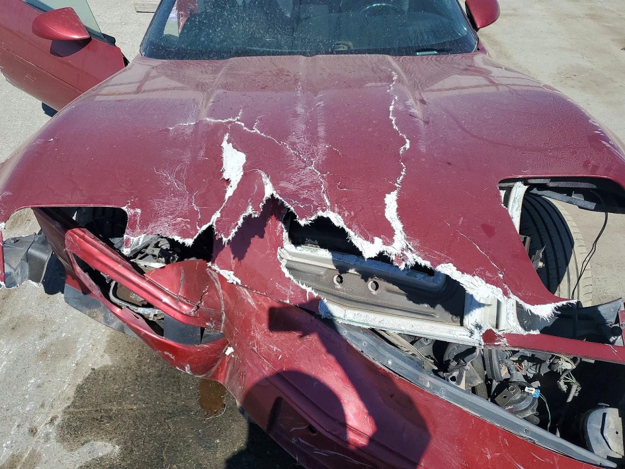 1994 Chevrolet Corvette Maroon vin: 1G1YY22P8R5116914