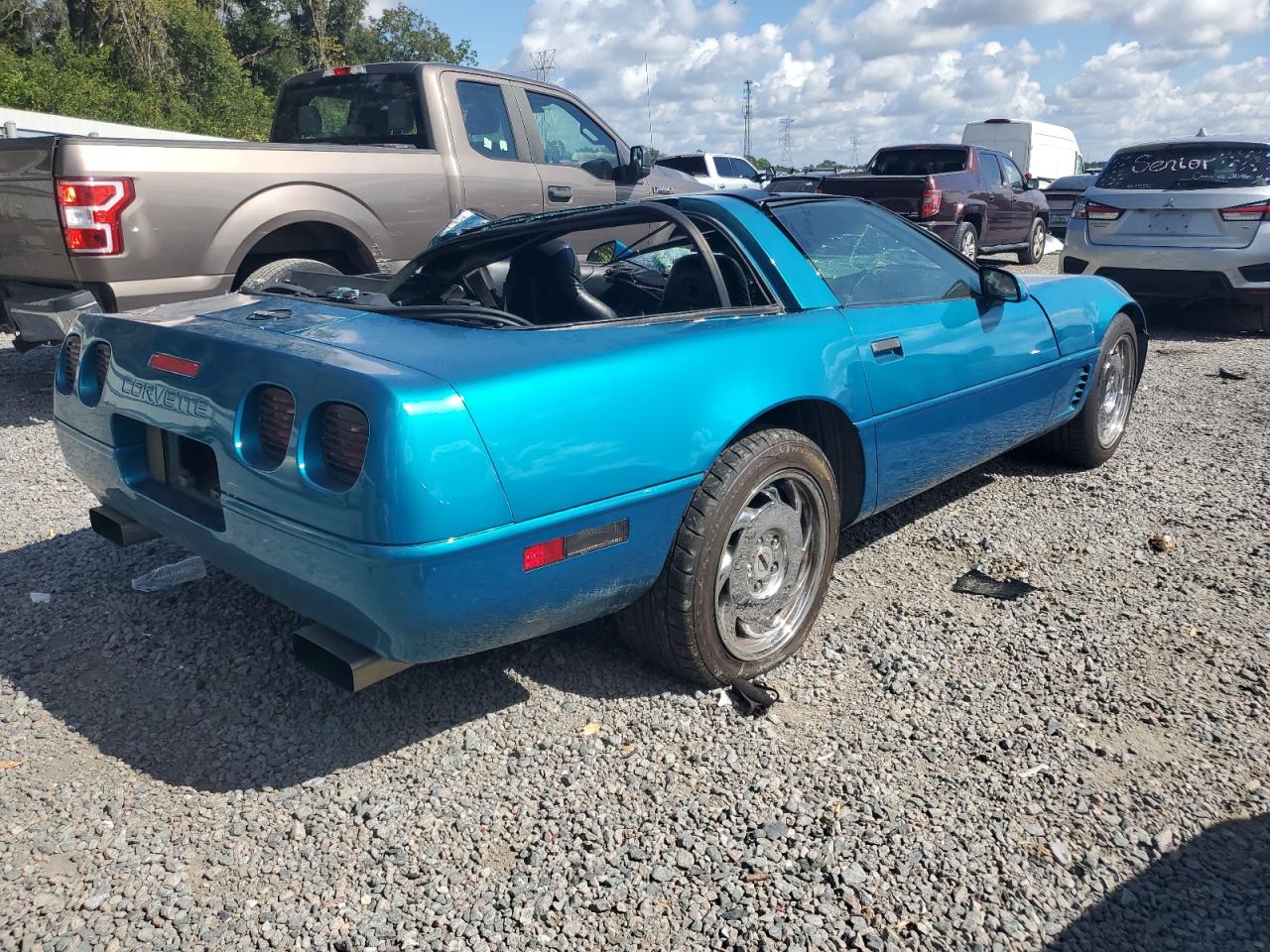 1996 Chevrolet Corvette Бирюзовый vin: 1G1YY22P8T5104303