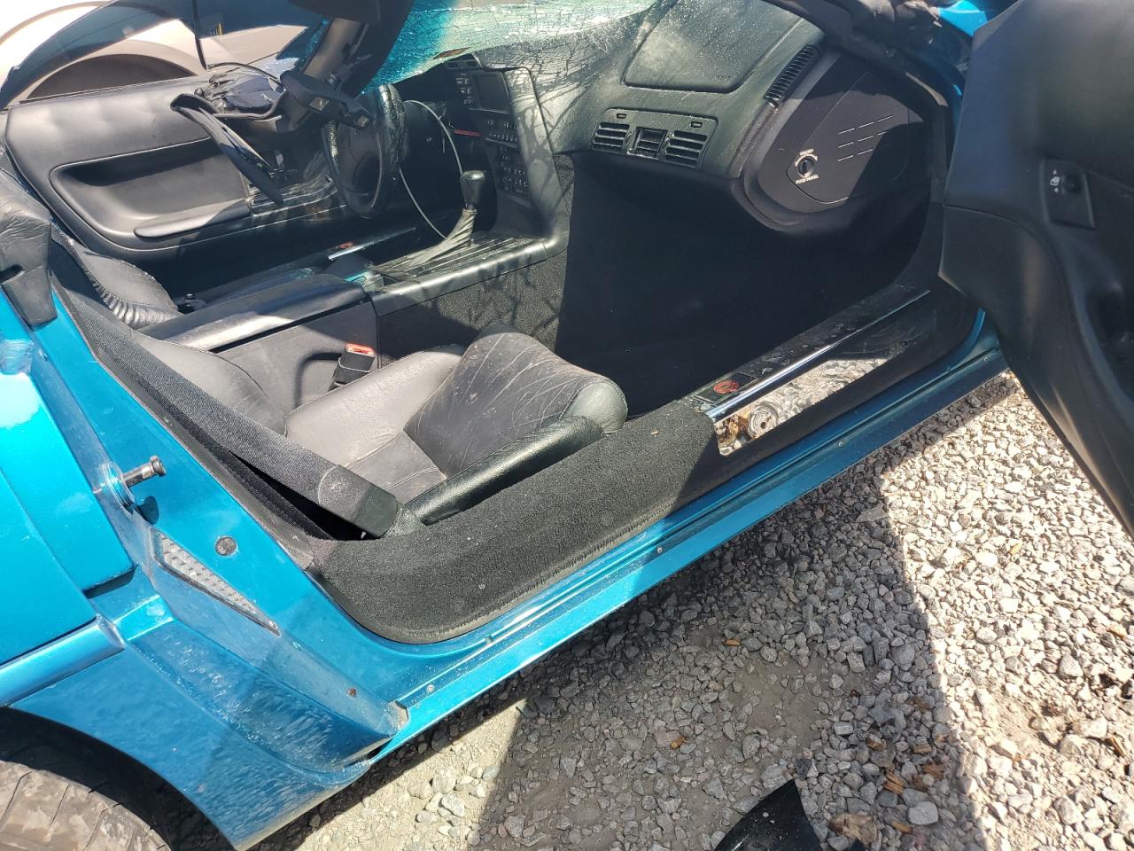 1996 Chevrolet Corvette Бирюзовый vin: 1G1YY22P8T5104303