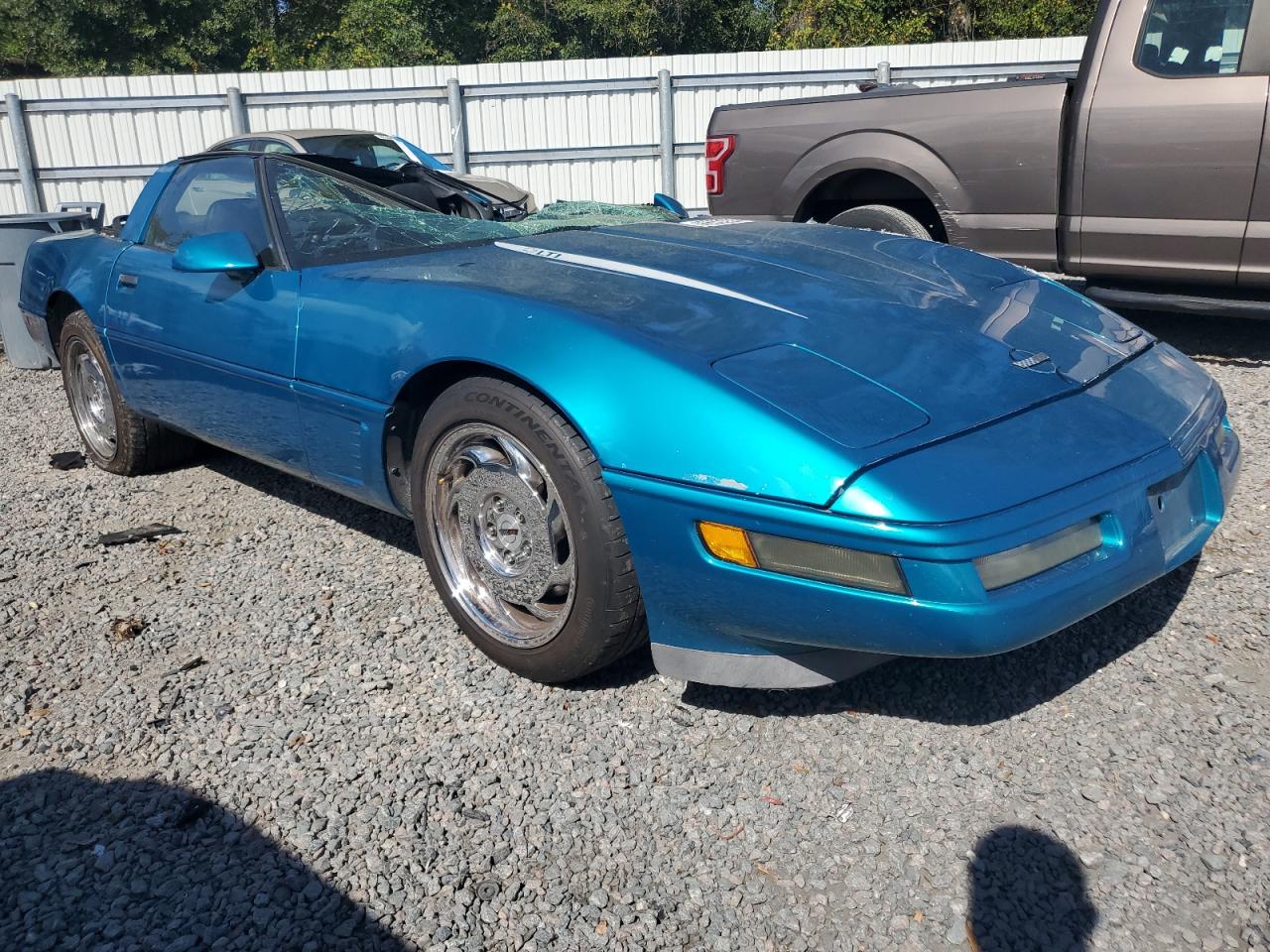 1996 Chevrolet Corvette Бирюзовый vin: 1G1YY22P8T5104303
