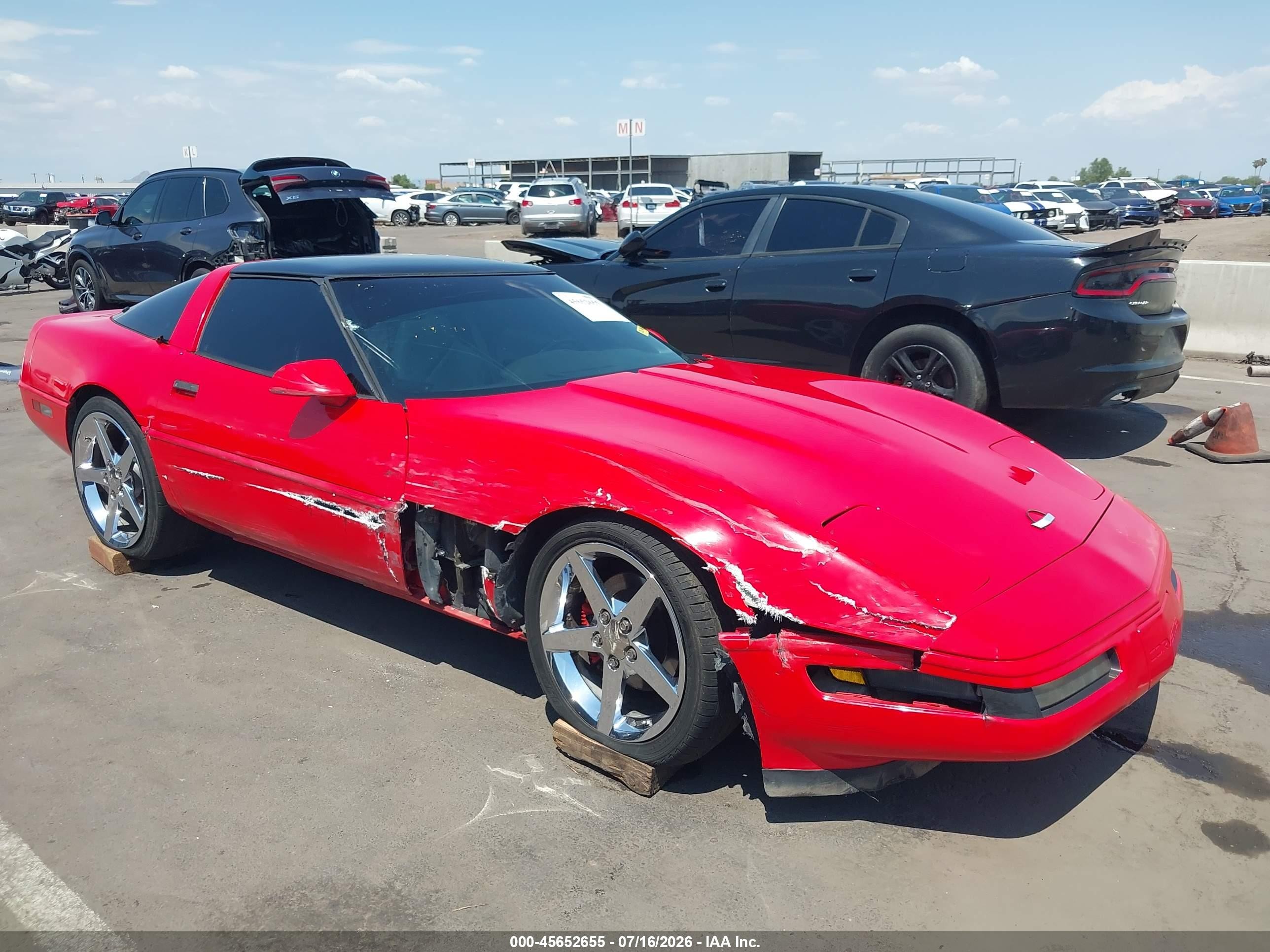1994 Chevrolet Corvette   Red vin: 1G1YY22P9R5103895