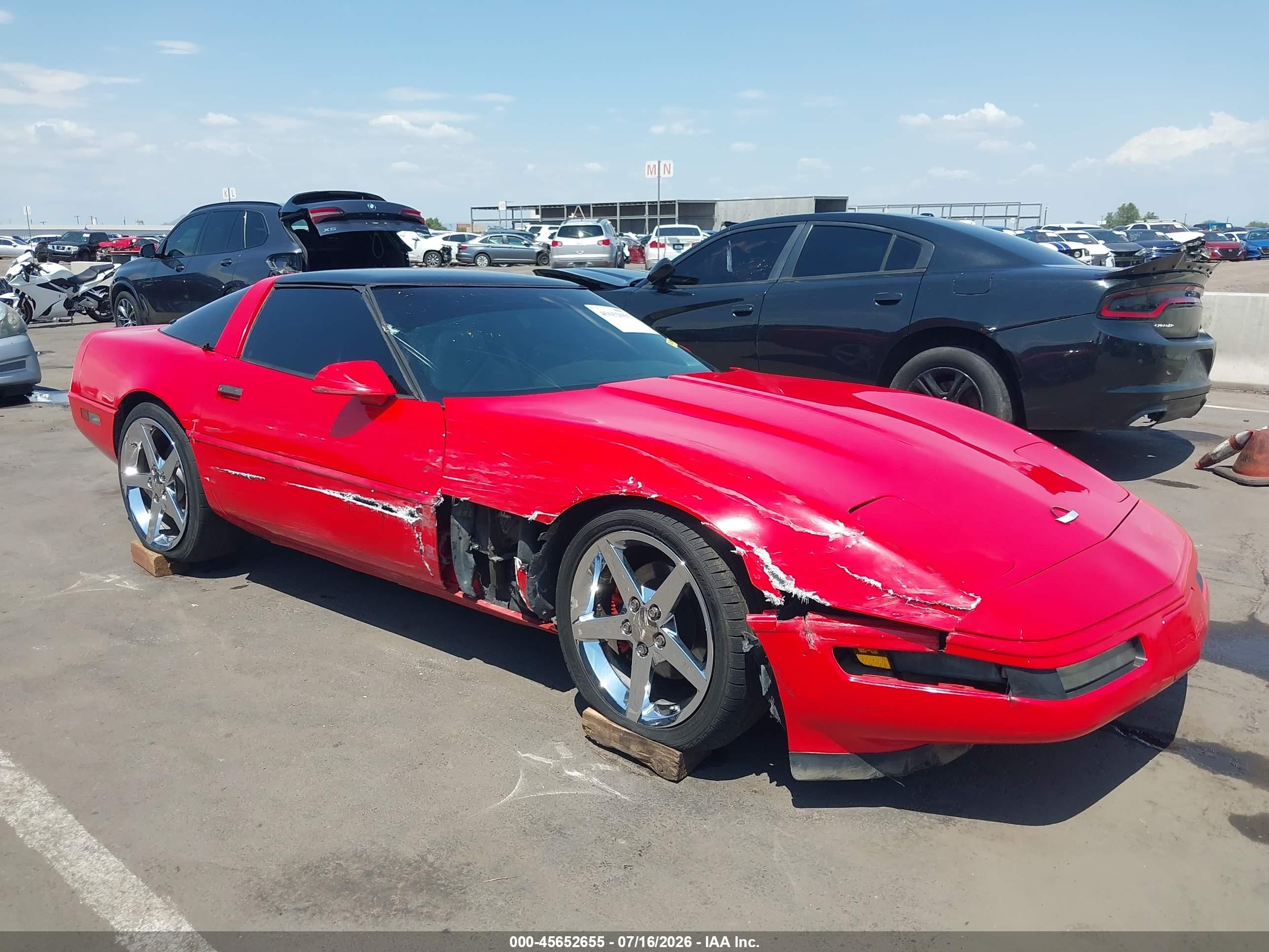 1994 Chevrolet Corvette   Red vin: 1G1YY22P9R5103895