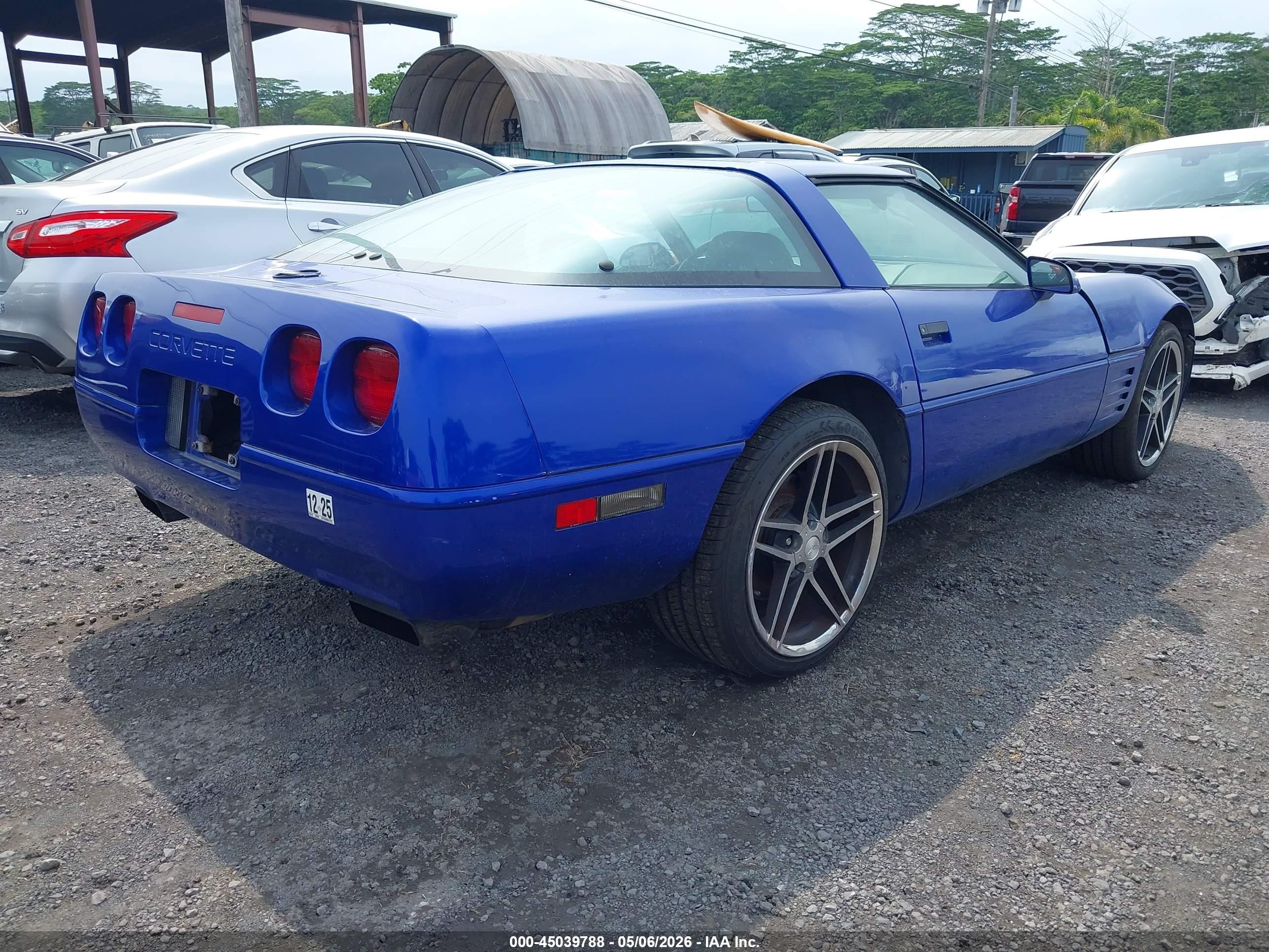 1994 Chevrolet Corvette   Blue vin: 1G1YY22P9R5112774