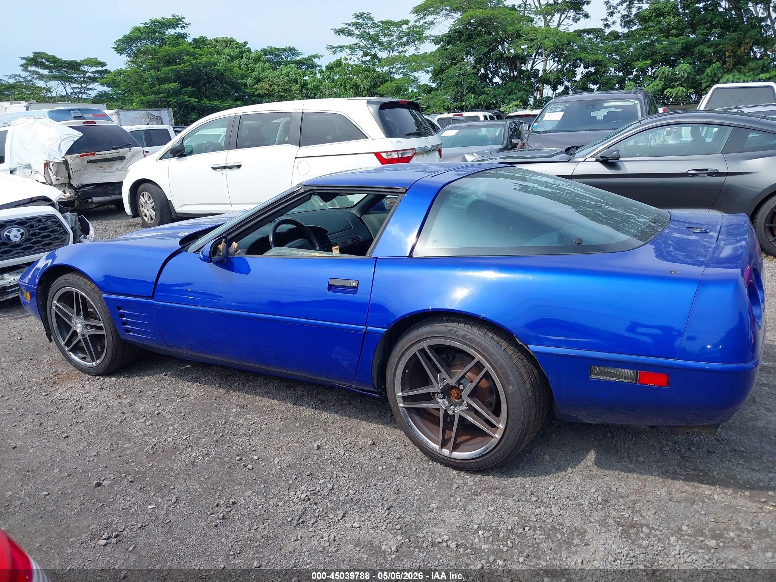 1994 Chevrolet Corvette   Blue vin: 1G1YY22P9R5112774