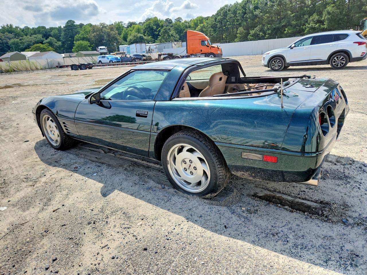 1994 Chevrolet Corvette Green vin: 1G1YY22P9R5115996