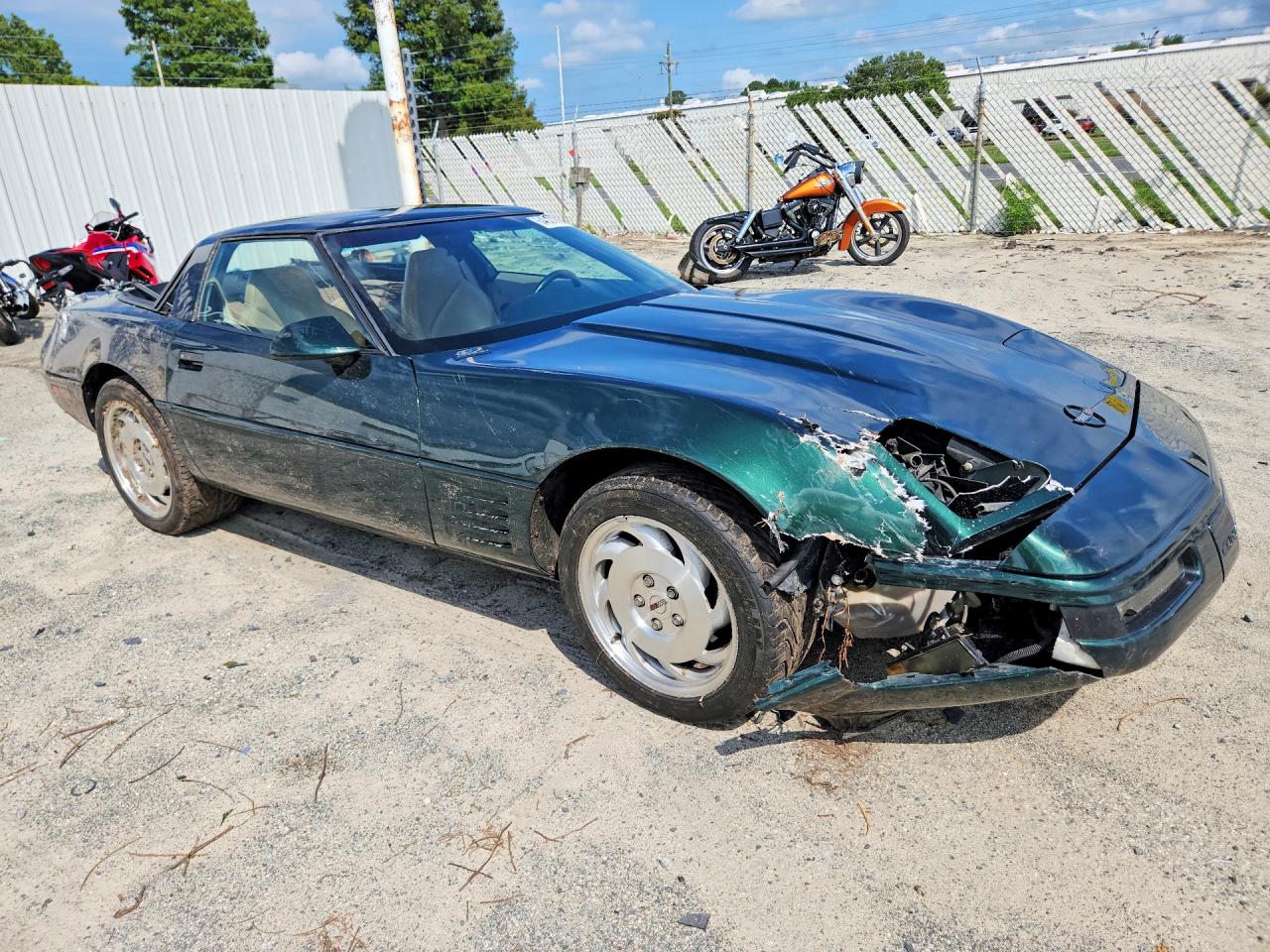 1994 Chevrolet Corvette Green vin: 1G1YY22P9R5115996